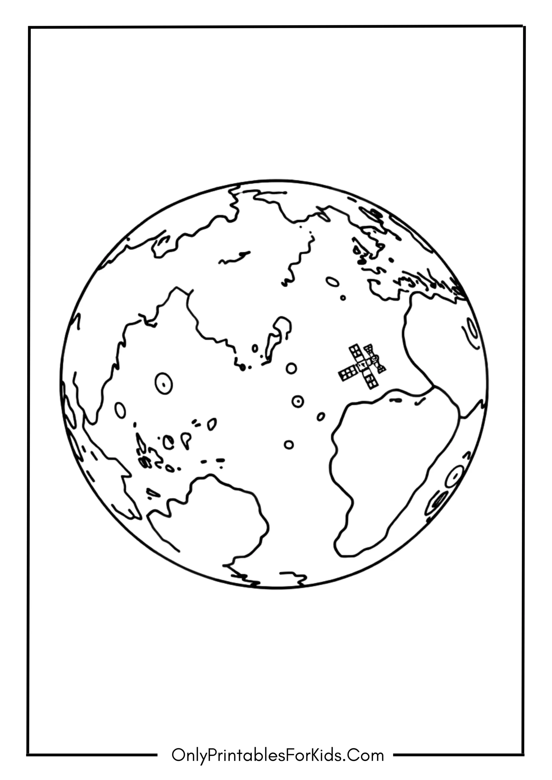 A View of Earth from the Space Station