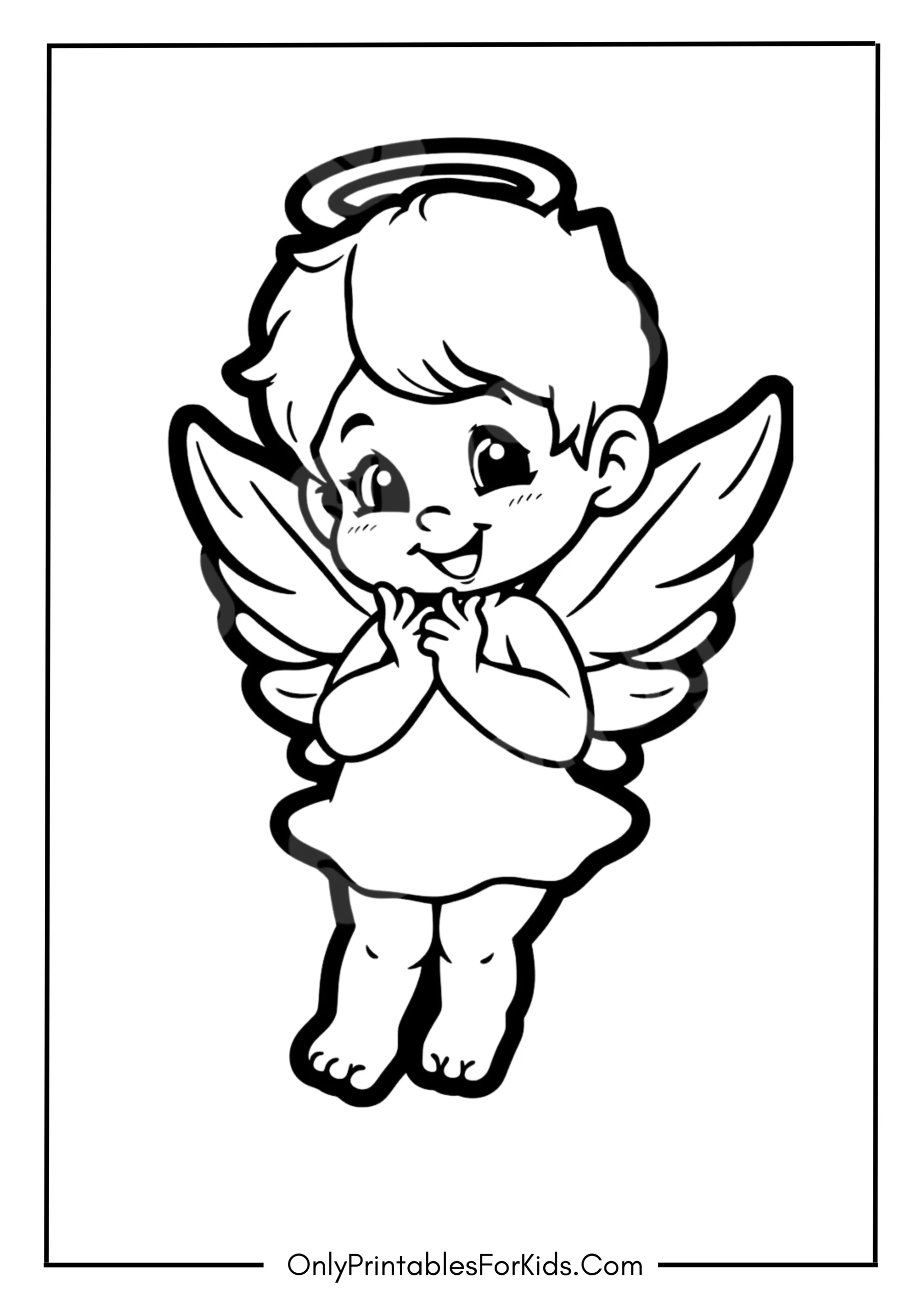 Angel Coloring Page
