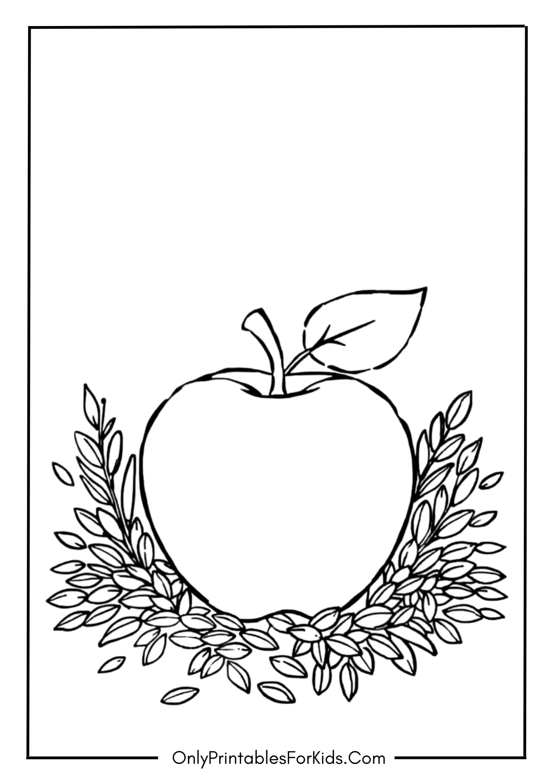 Apple Tucked into a Bed of Oats and Granola