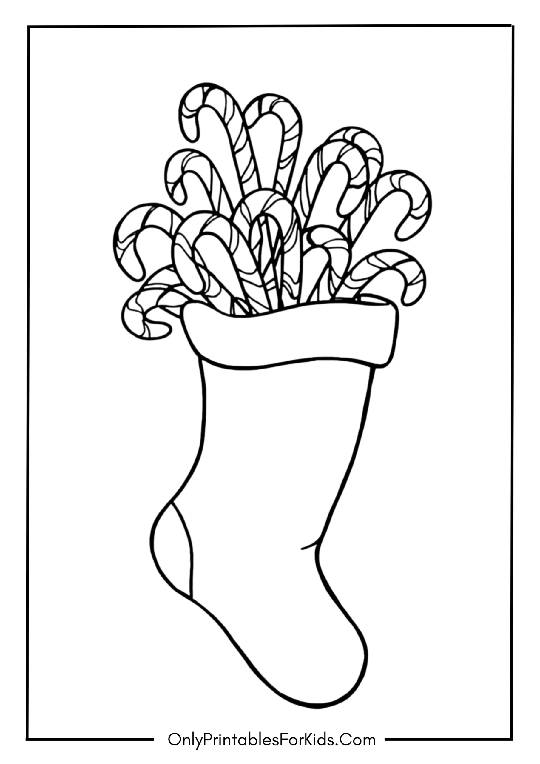 Candy Cane Stocking Surprise