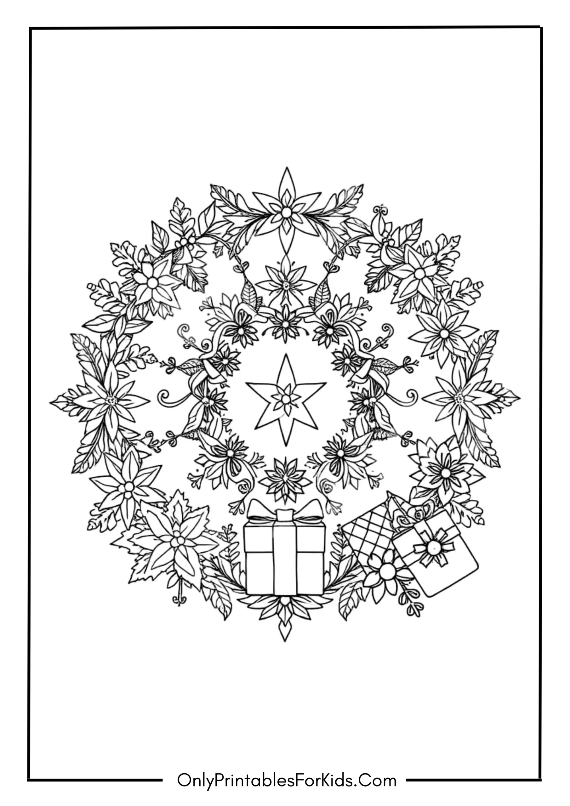 Christmas Coloring Pages for Adults