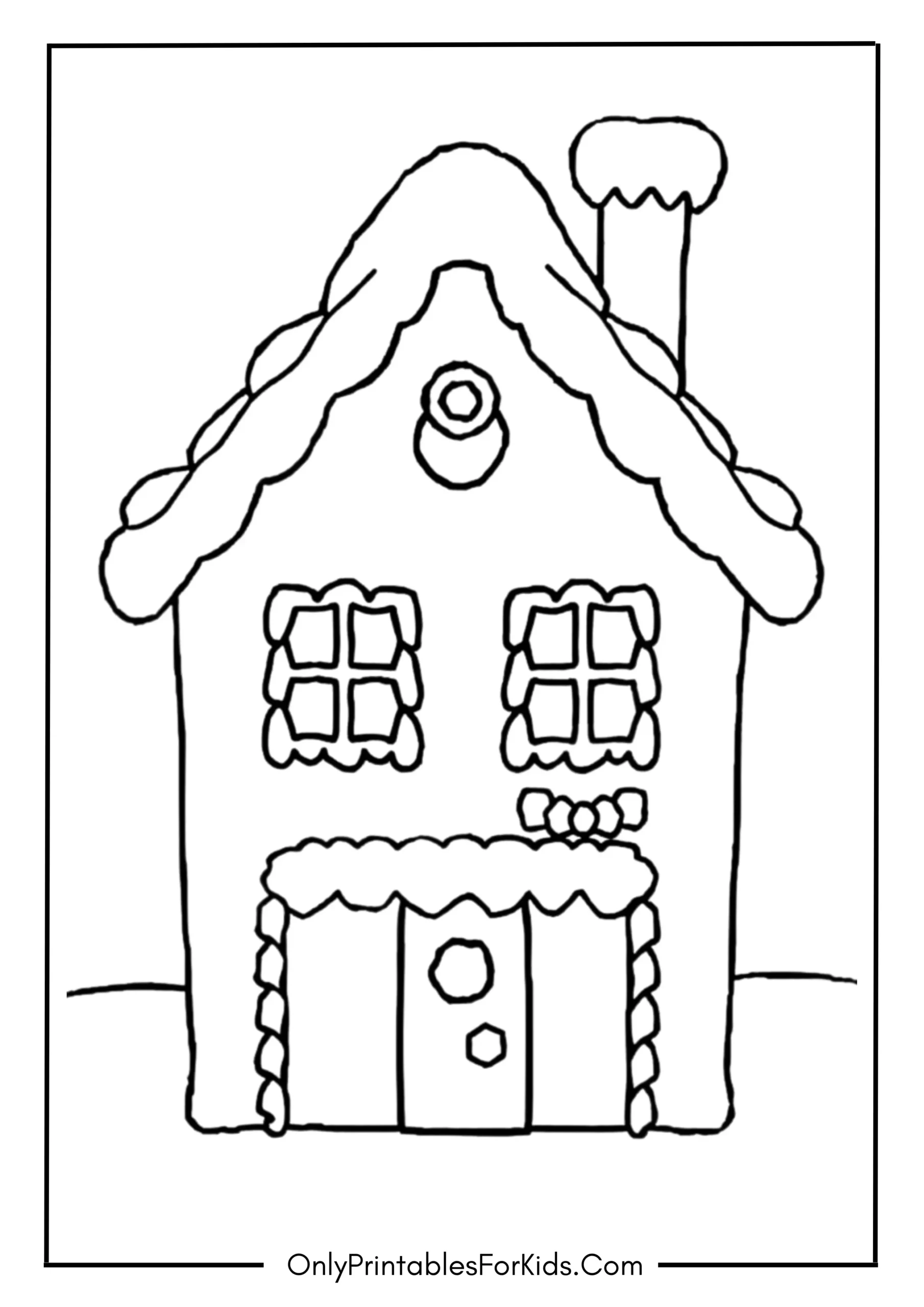 Classic Gingerbread House 1 scaled