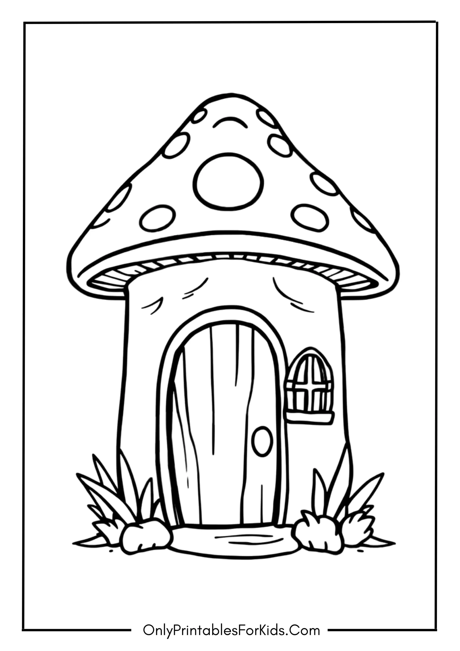 Cozy Mushroom House scaled