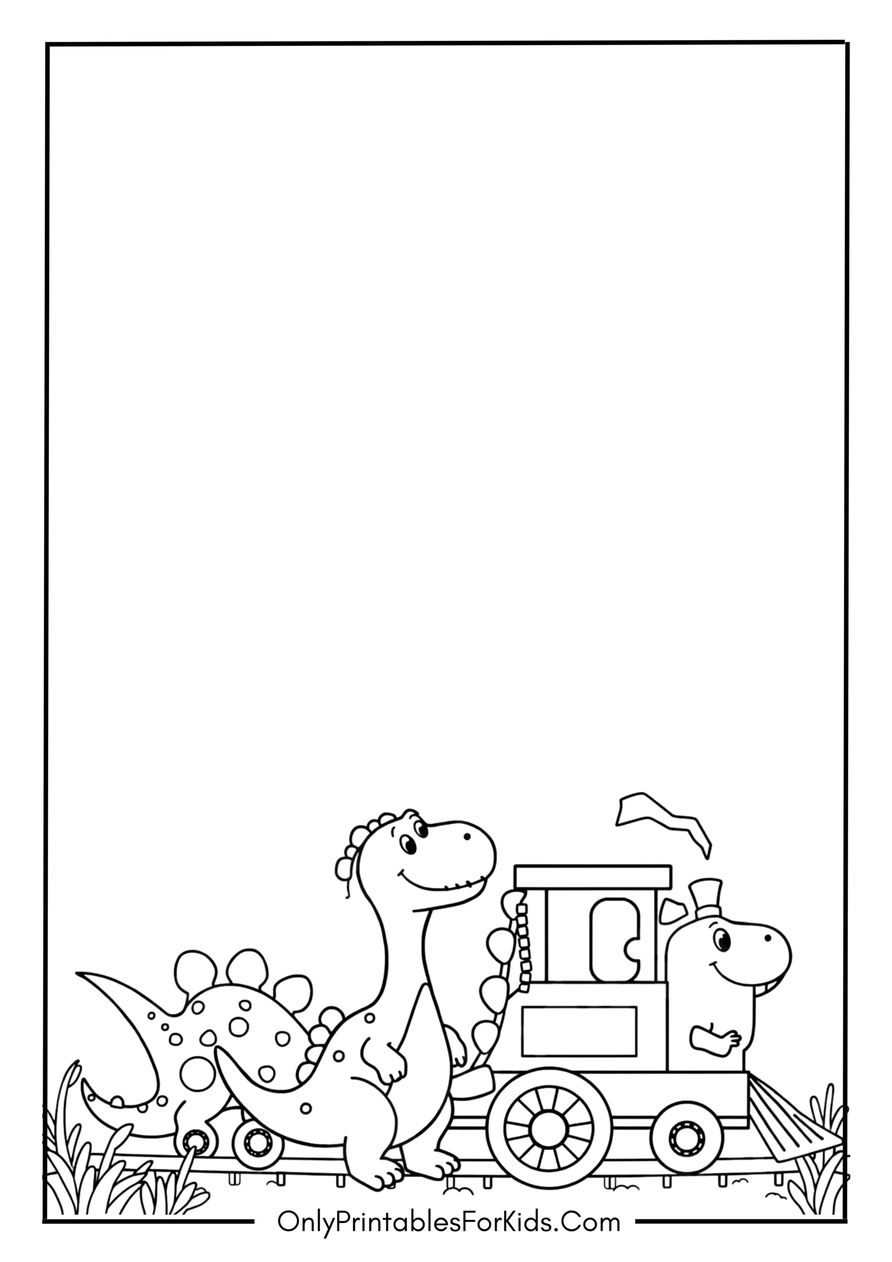 Dinosaur Train Coloring Page