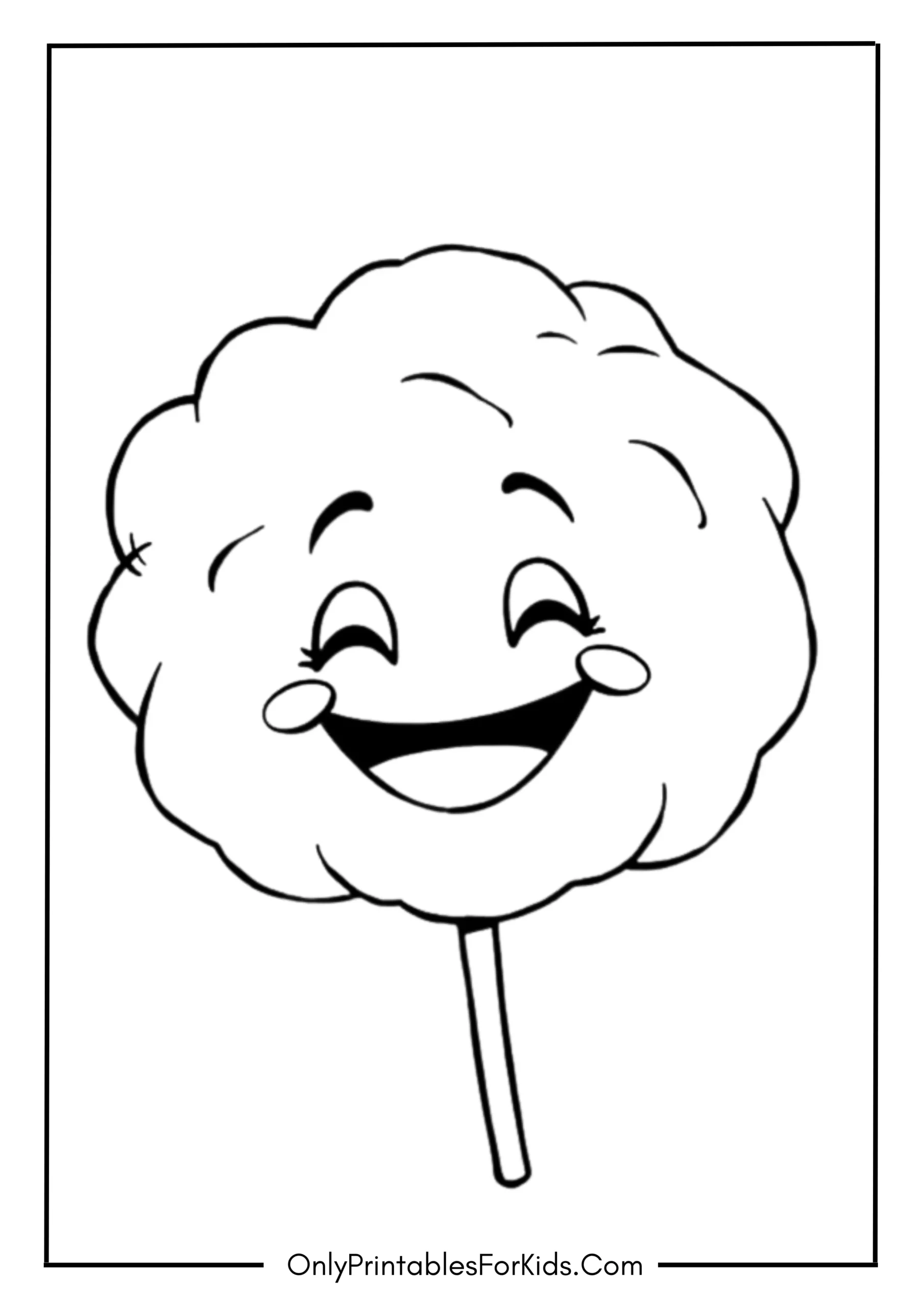 Happy Cotton Candy with Smile