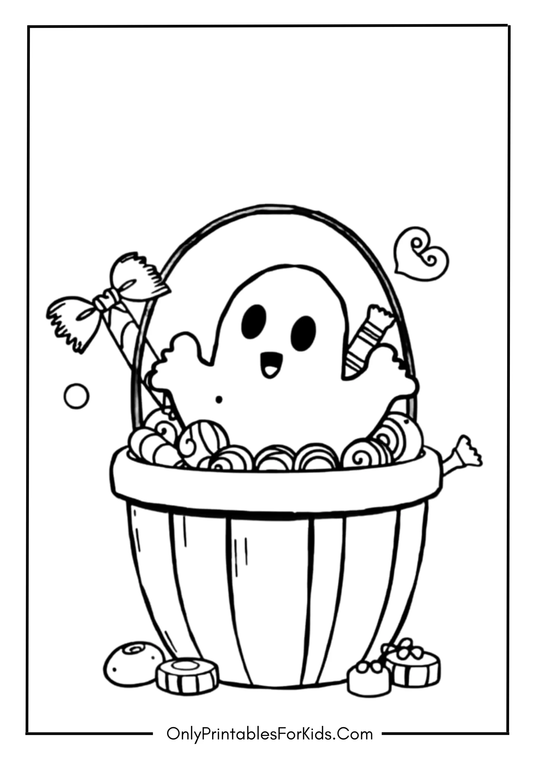 Haunted Candy Bucket