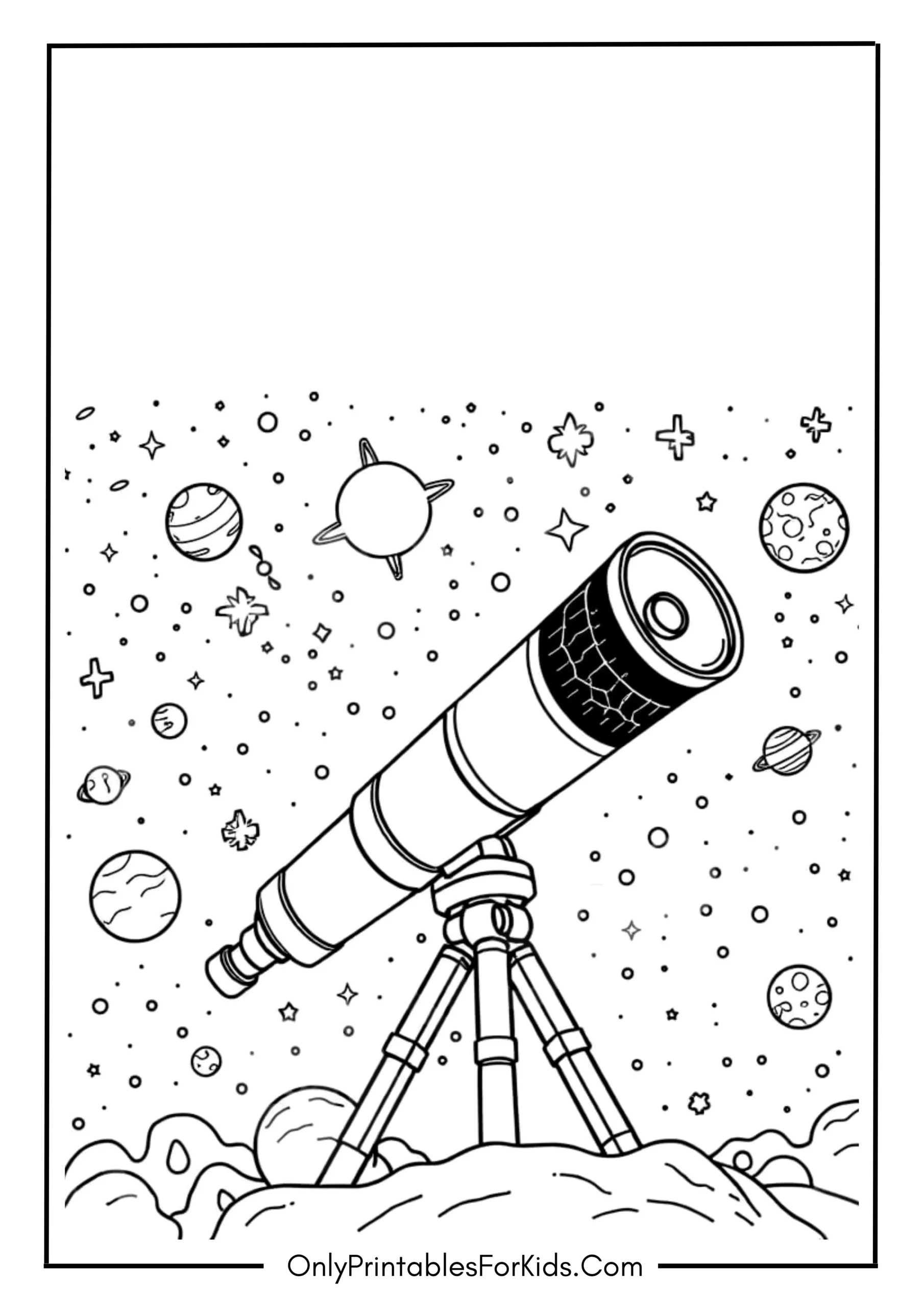 Observing the Universe through a Space Telescope