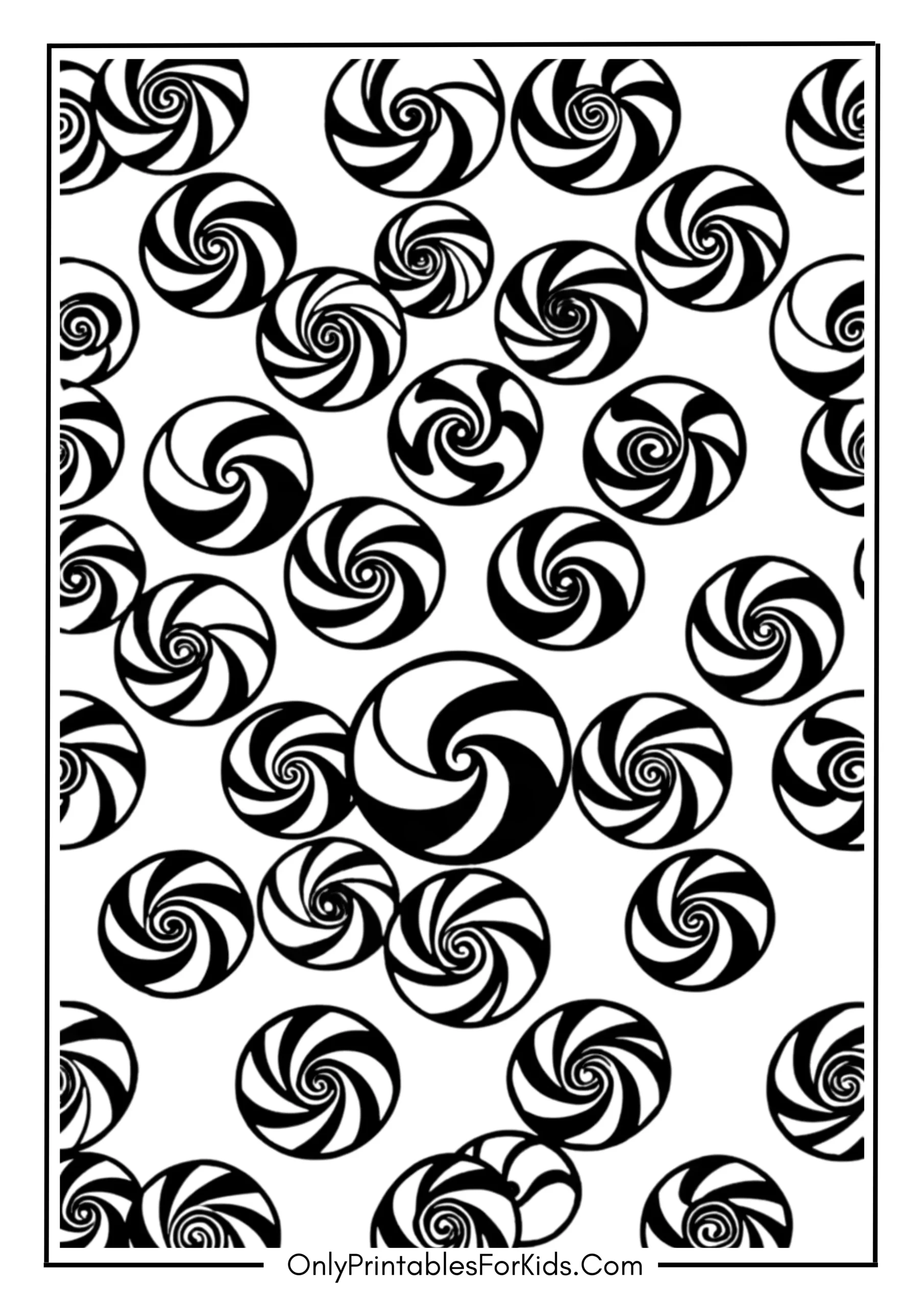Peppermint Pattern Background