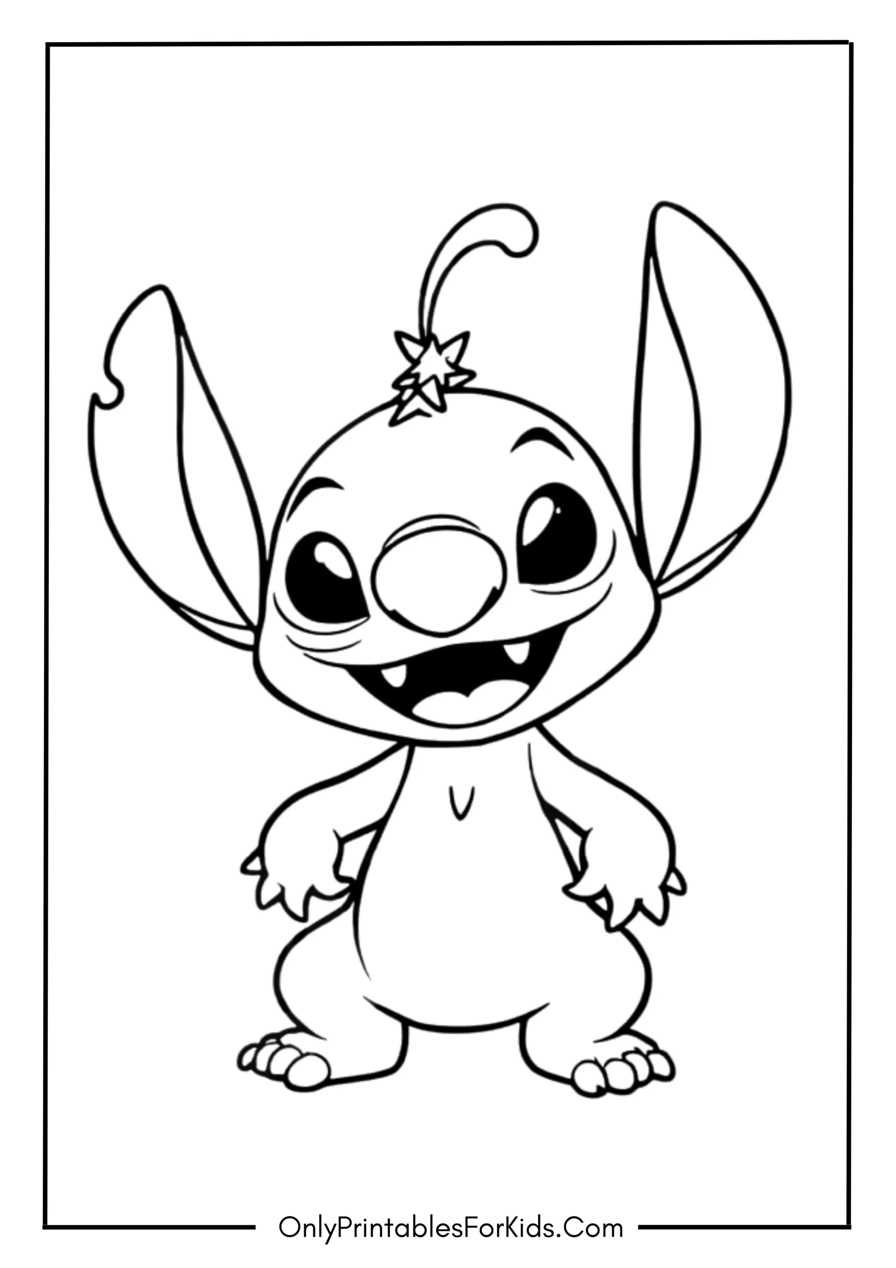 Pleakley Coloring Page