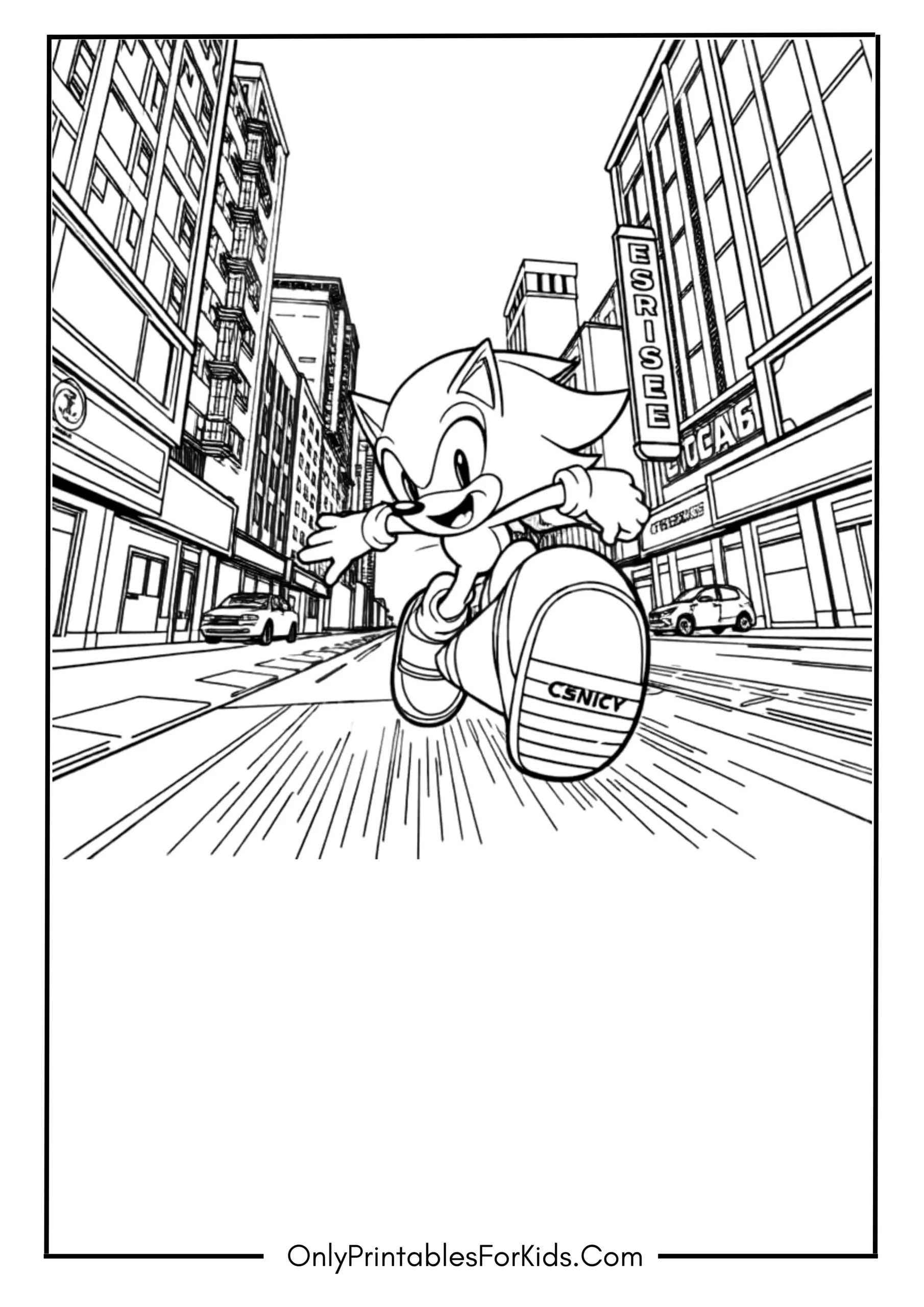 Sonic’s Day Out in City Escape