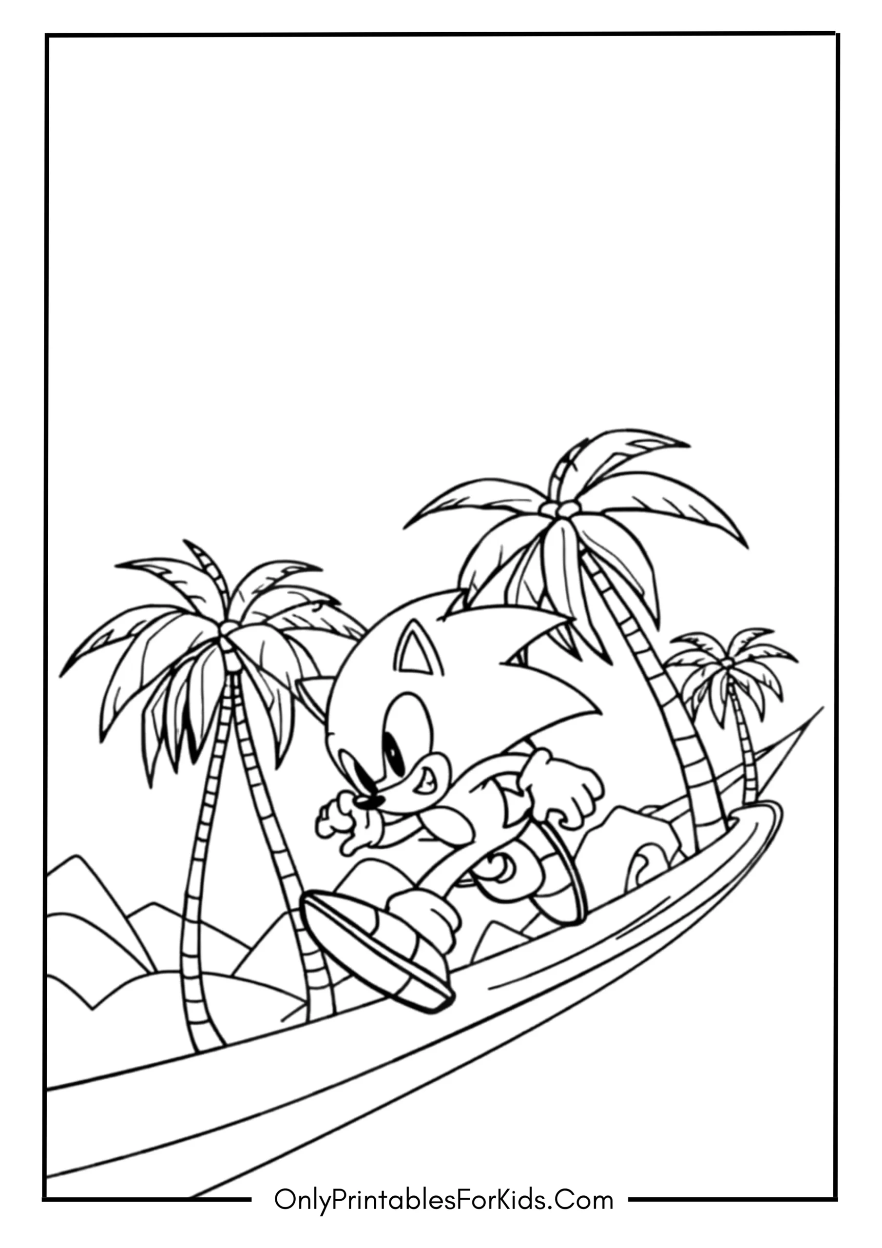 Sonic’s High-Speed Run Through Green Hill Zone