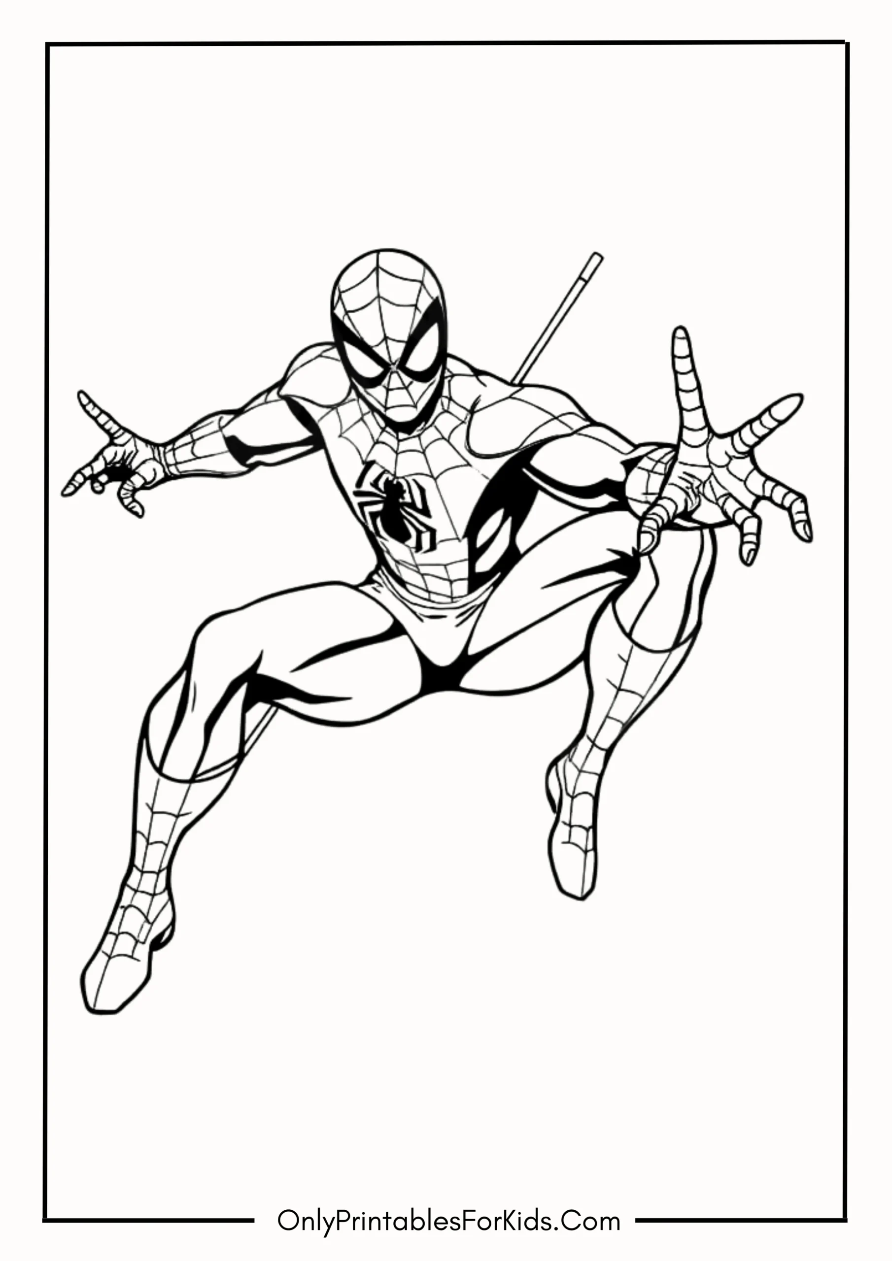 Spider-Man and His Spider-Sense in Action