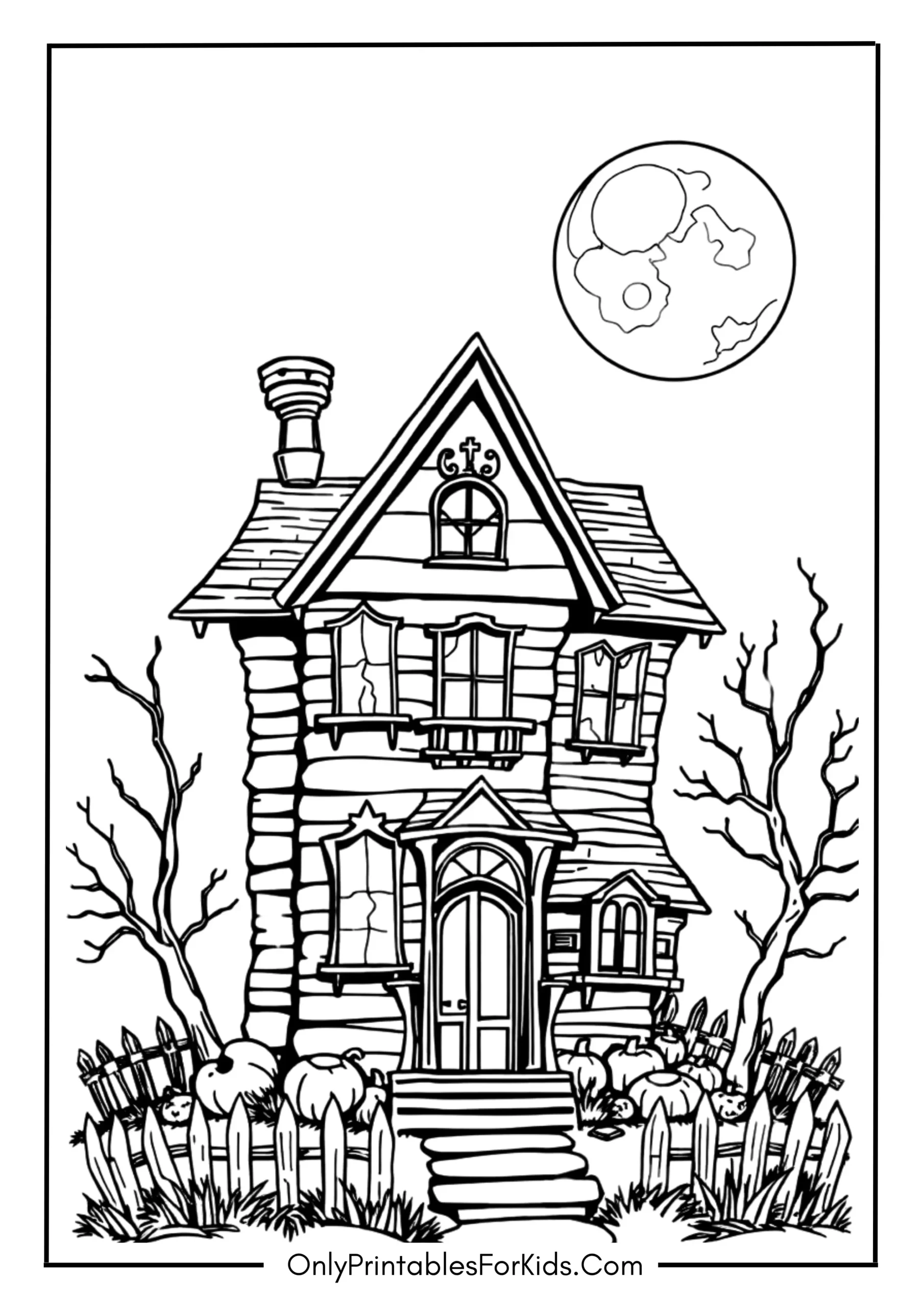 Spooky Haunted House scaled