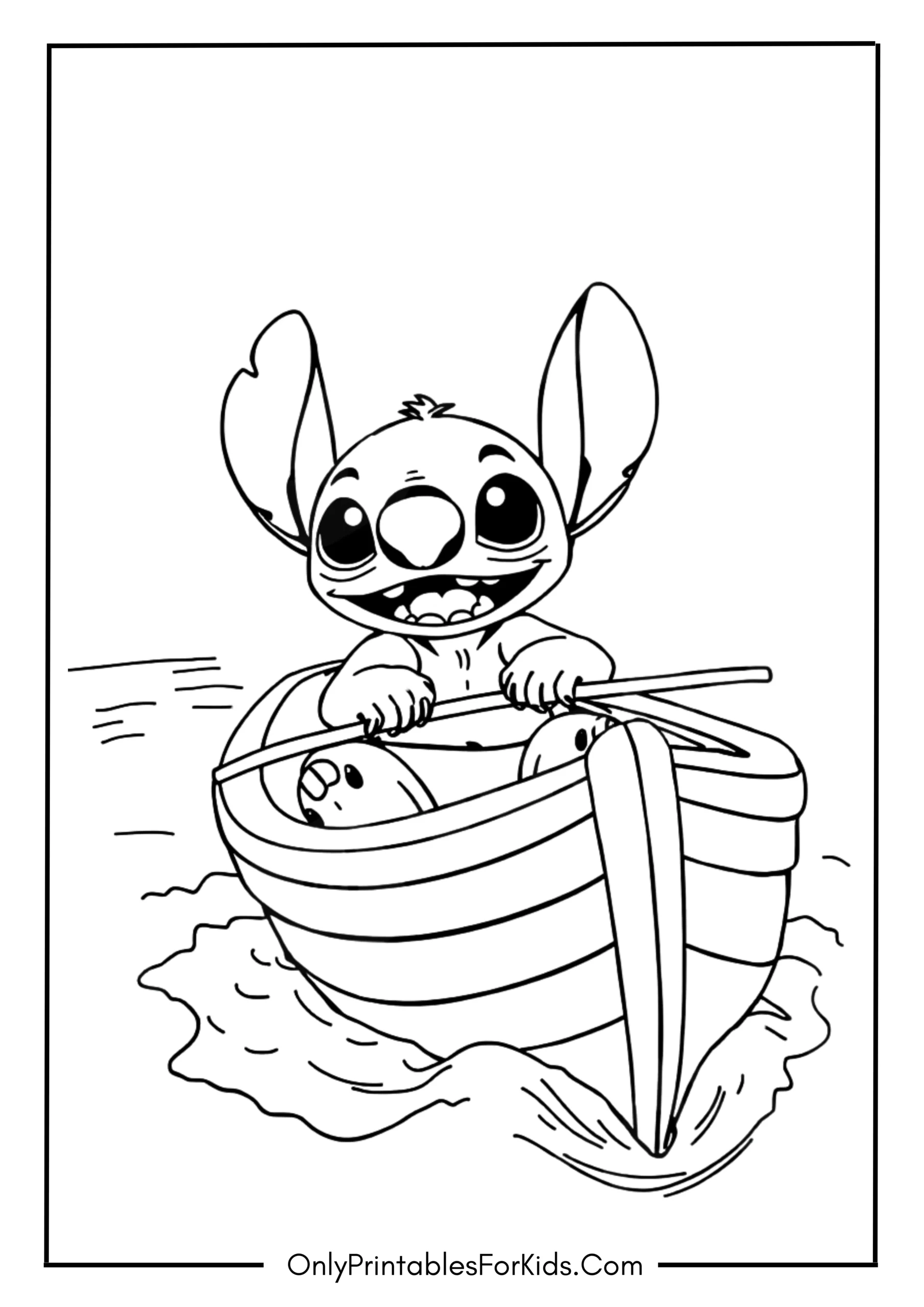 Stitch’s Boat Adventure