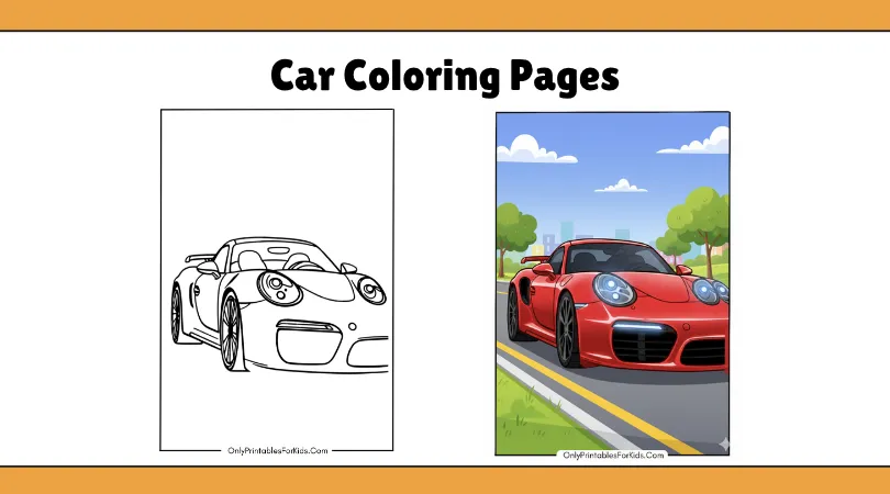 Car Coloring Pages