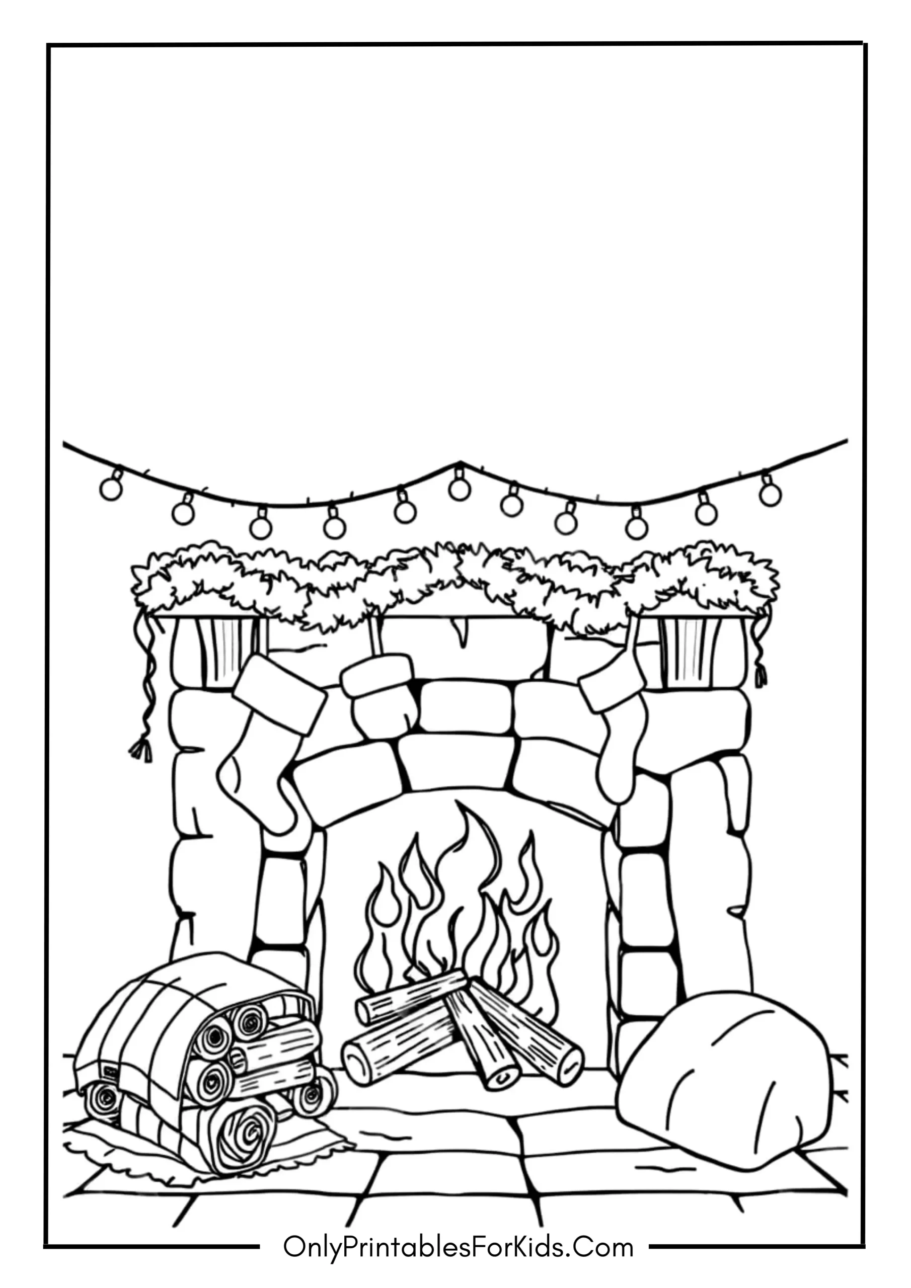 Cozy Fireplace and Warm Blankets