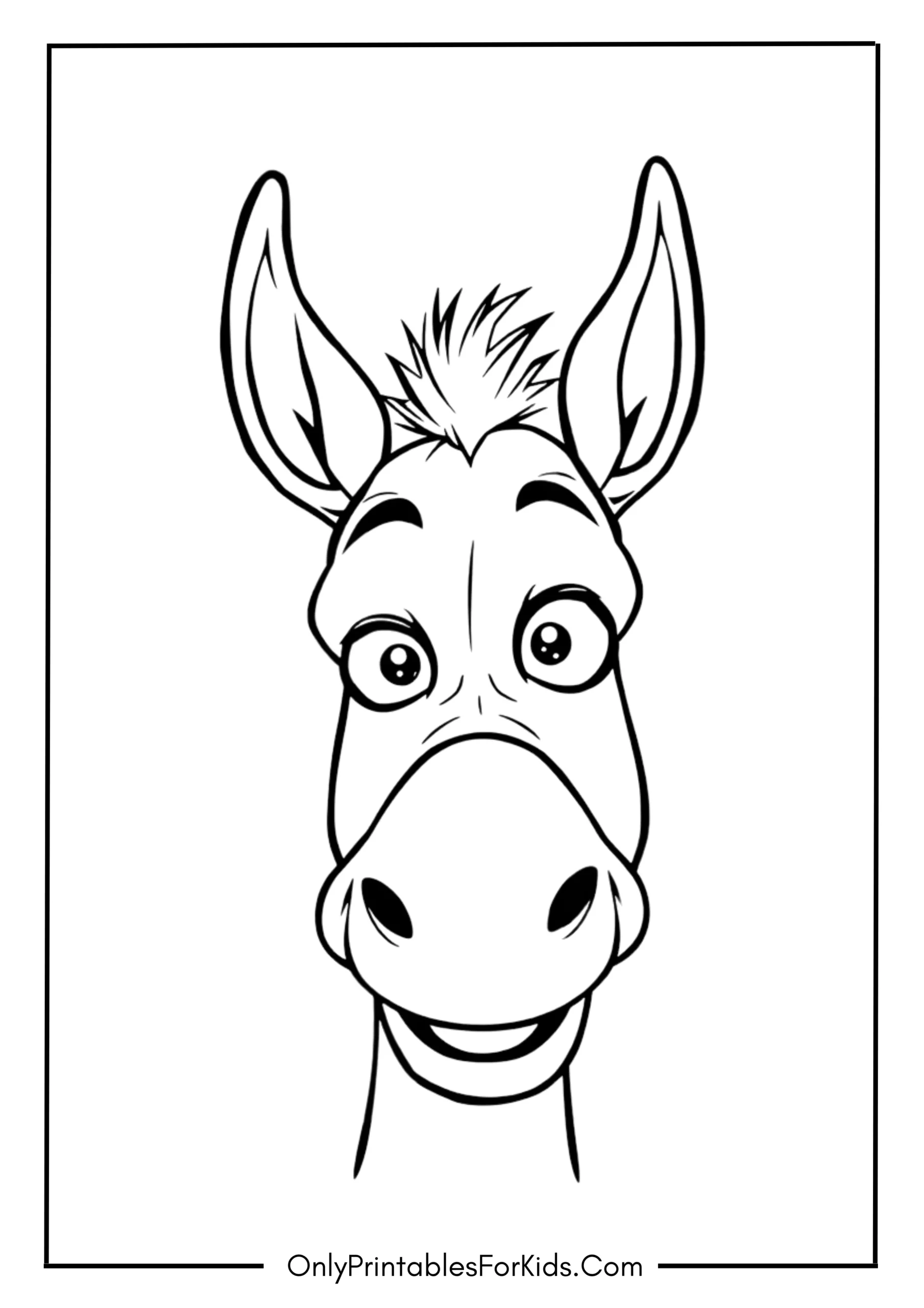 Donkey Making Funny Faces