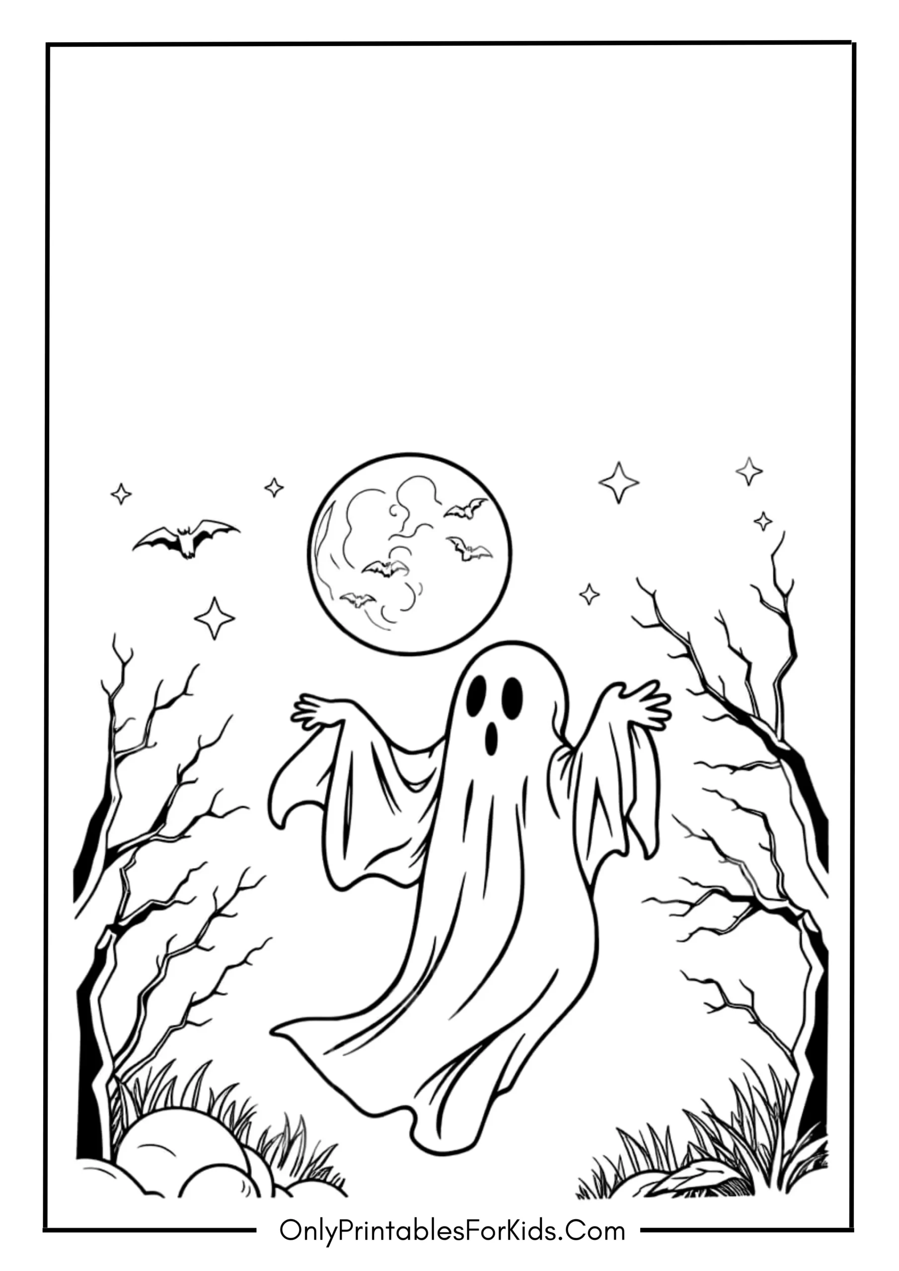 Ghost Under the Moon