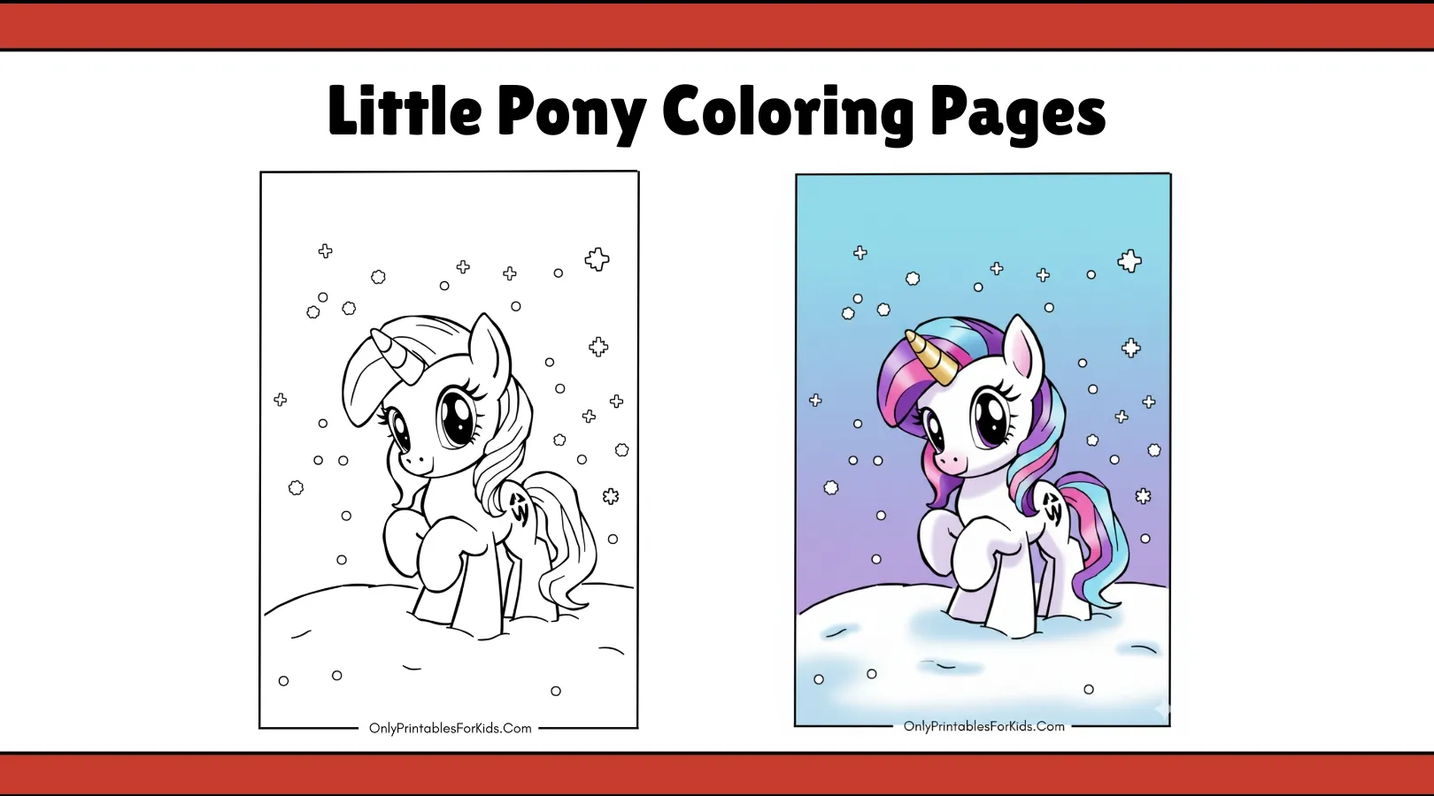 My Little Pony Coloring Pages