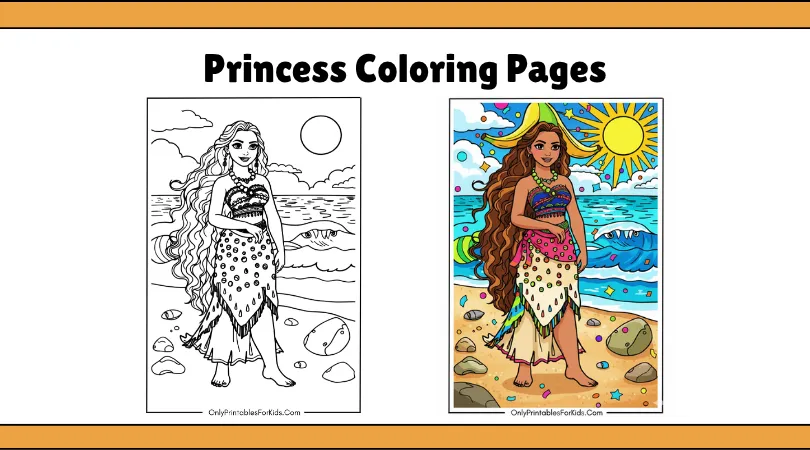Princess Coloring Pages