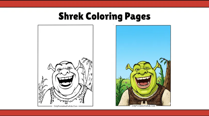 Shrek Coloring Pages
