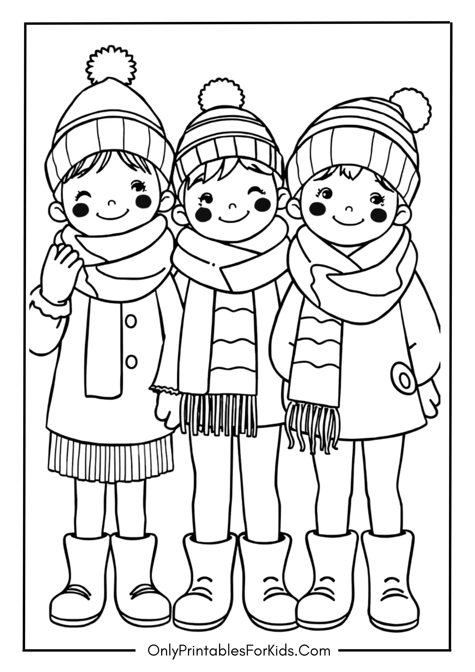 Warm Scarves and Winter Fashion