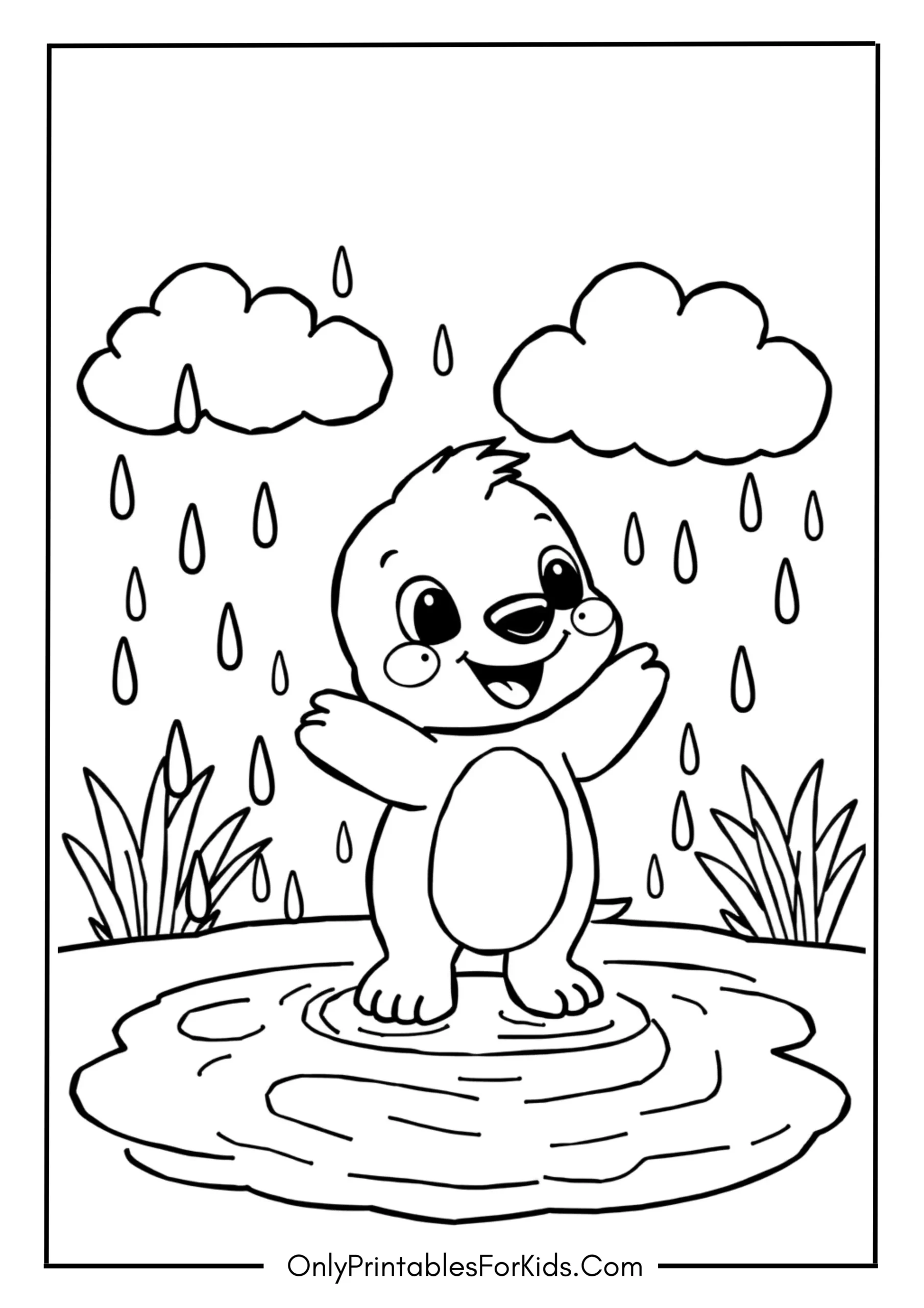 Bluey’s Catching Raindrops