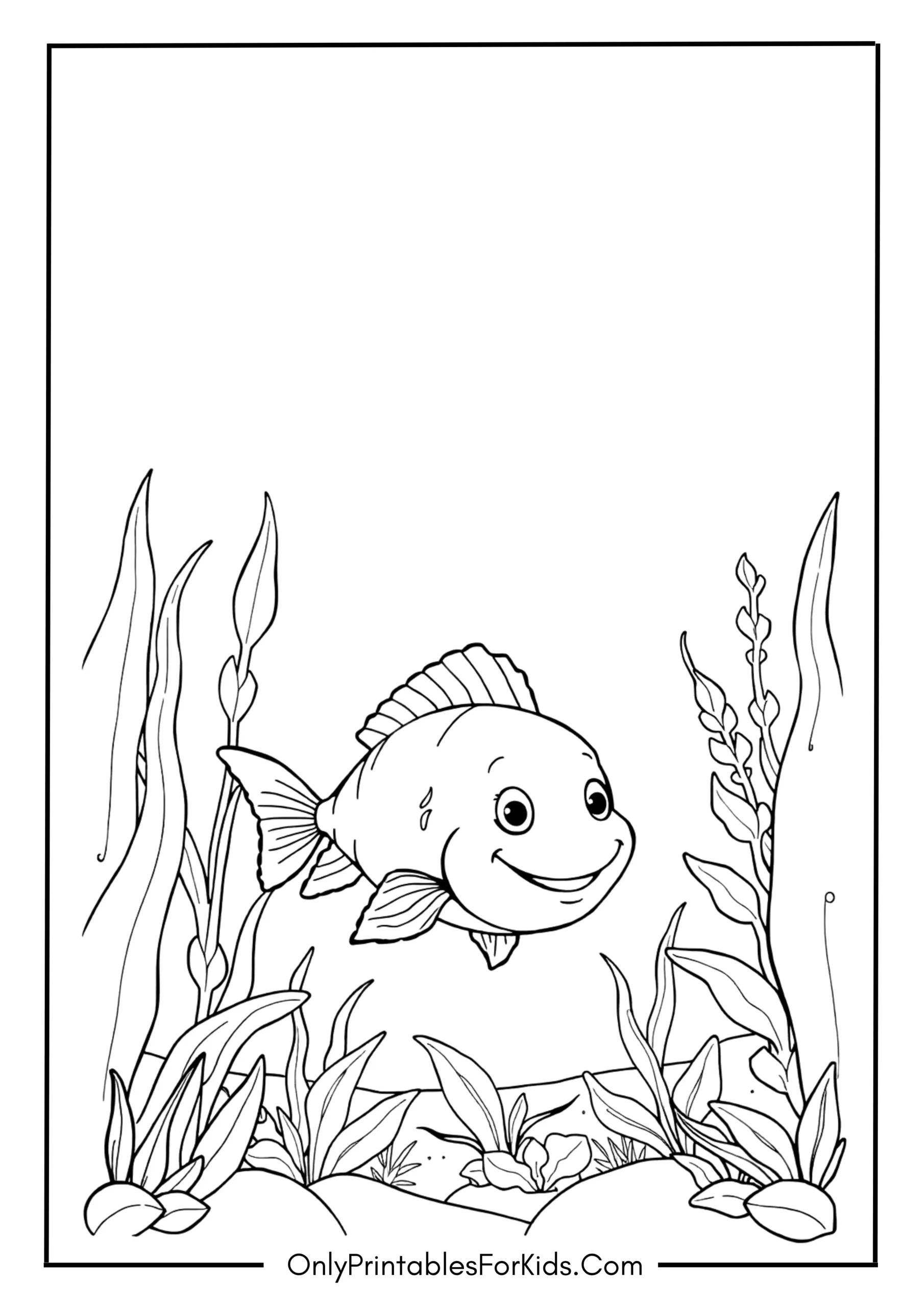 Colorful Fish by a Hidden Lagoon