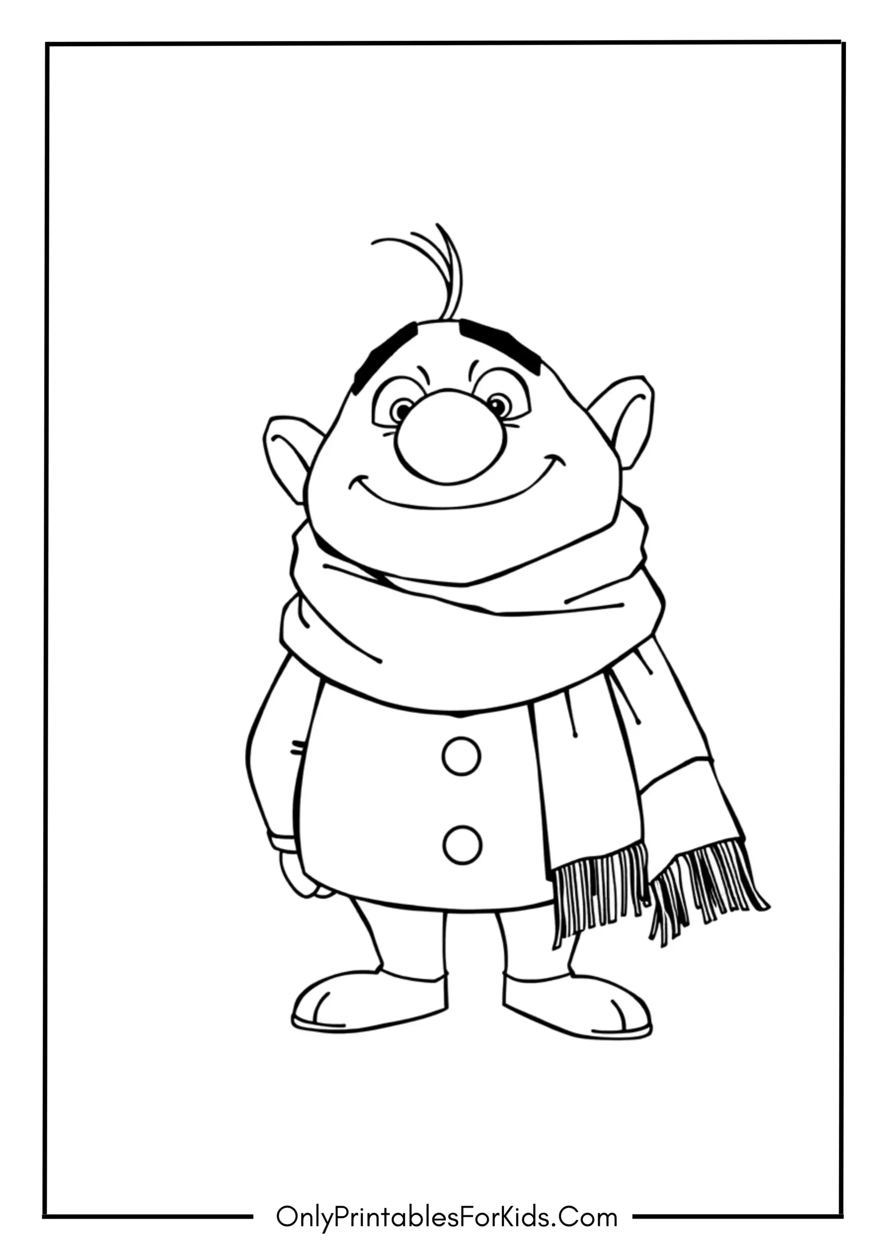 Gru Coloring Page
