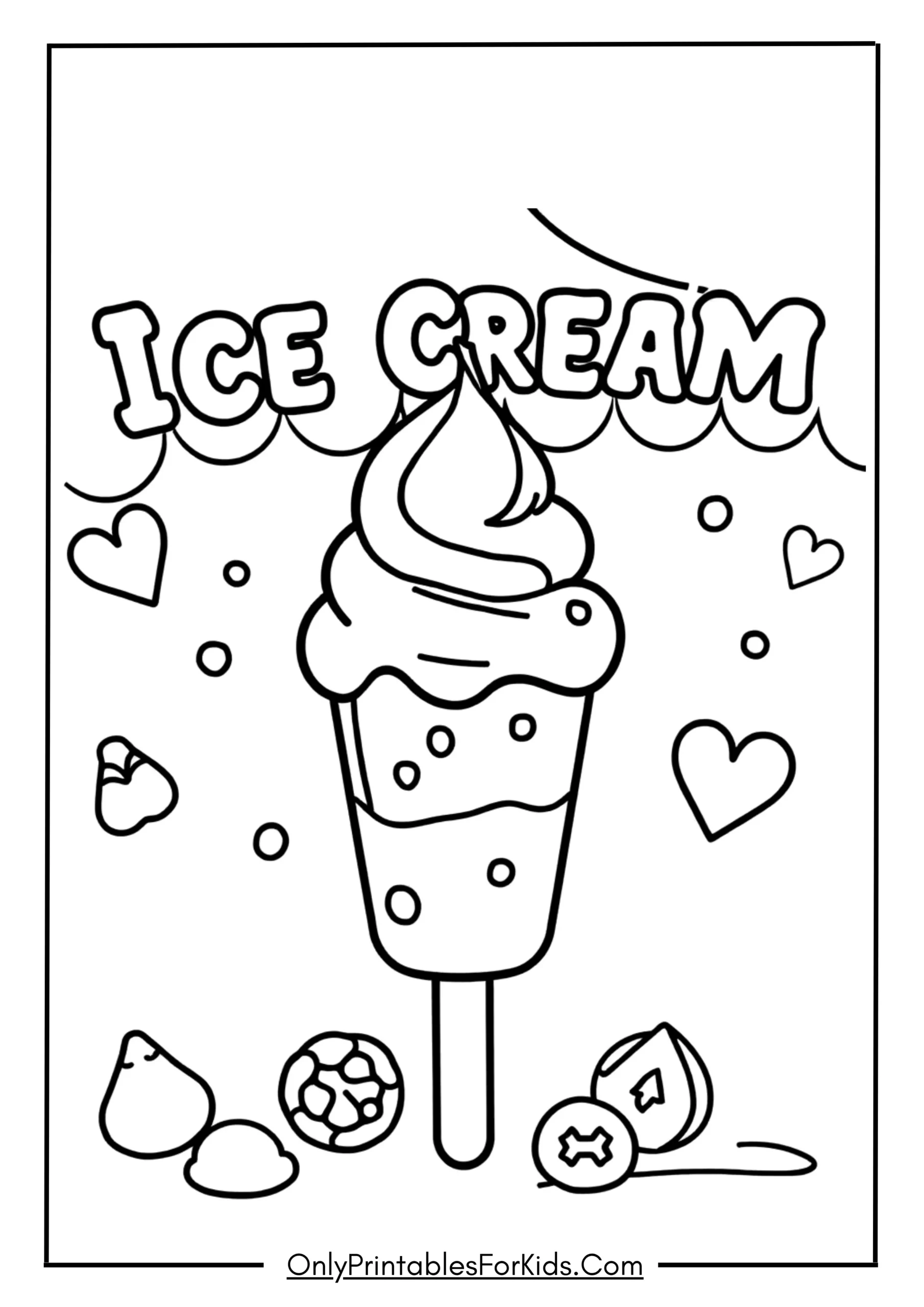 Ice Cream and Popsicle Party