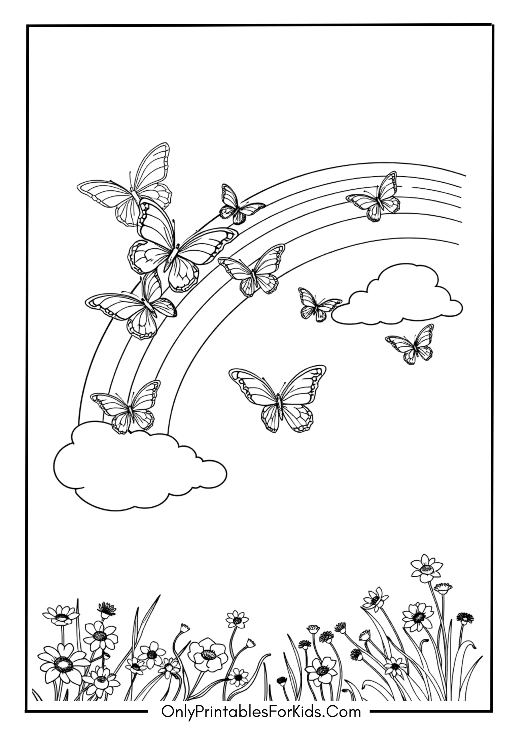 Magical Rainbow Flight