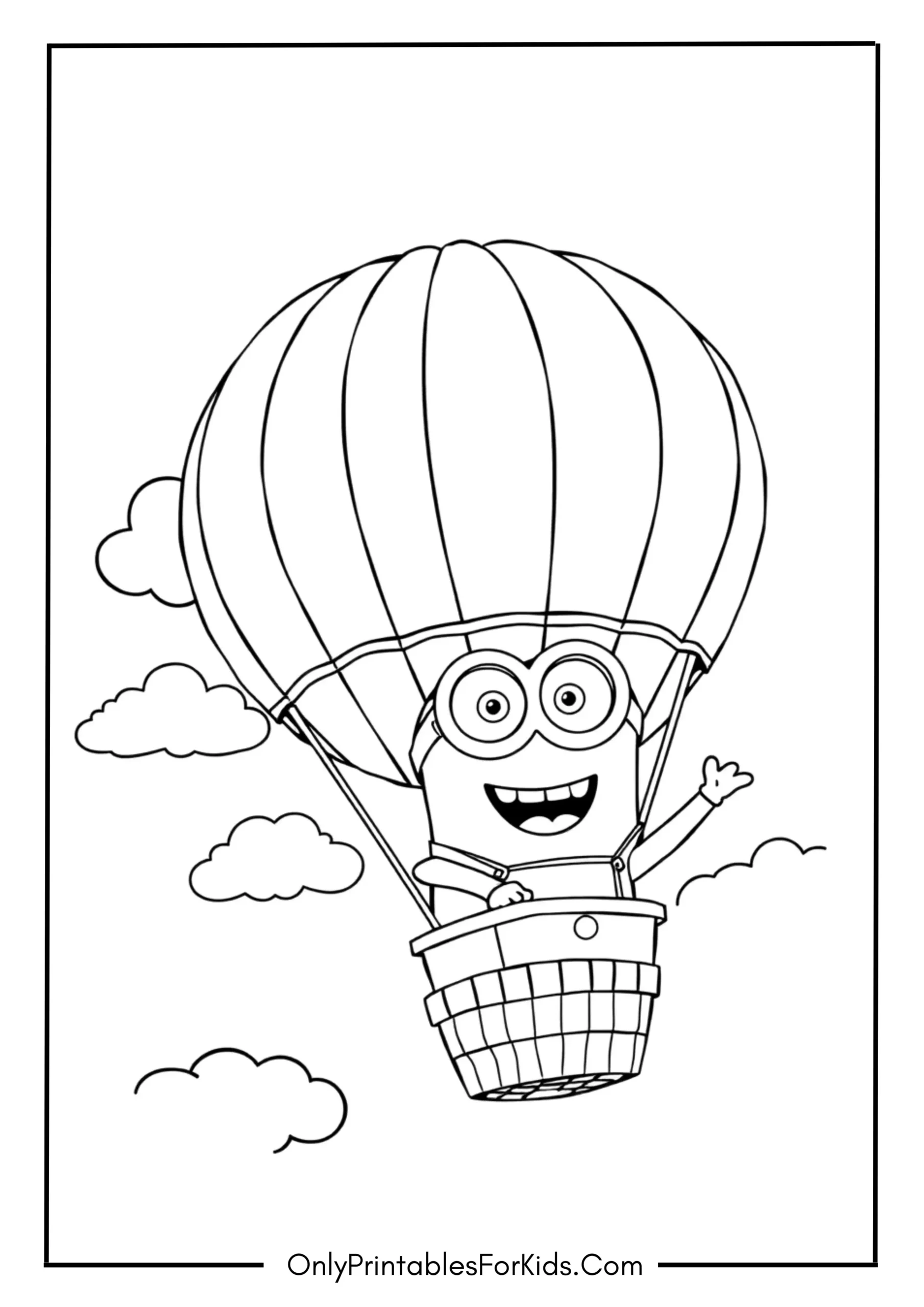 Minion’s Hot Air Balloon Ride