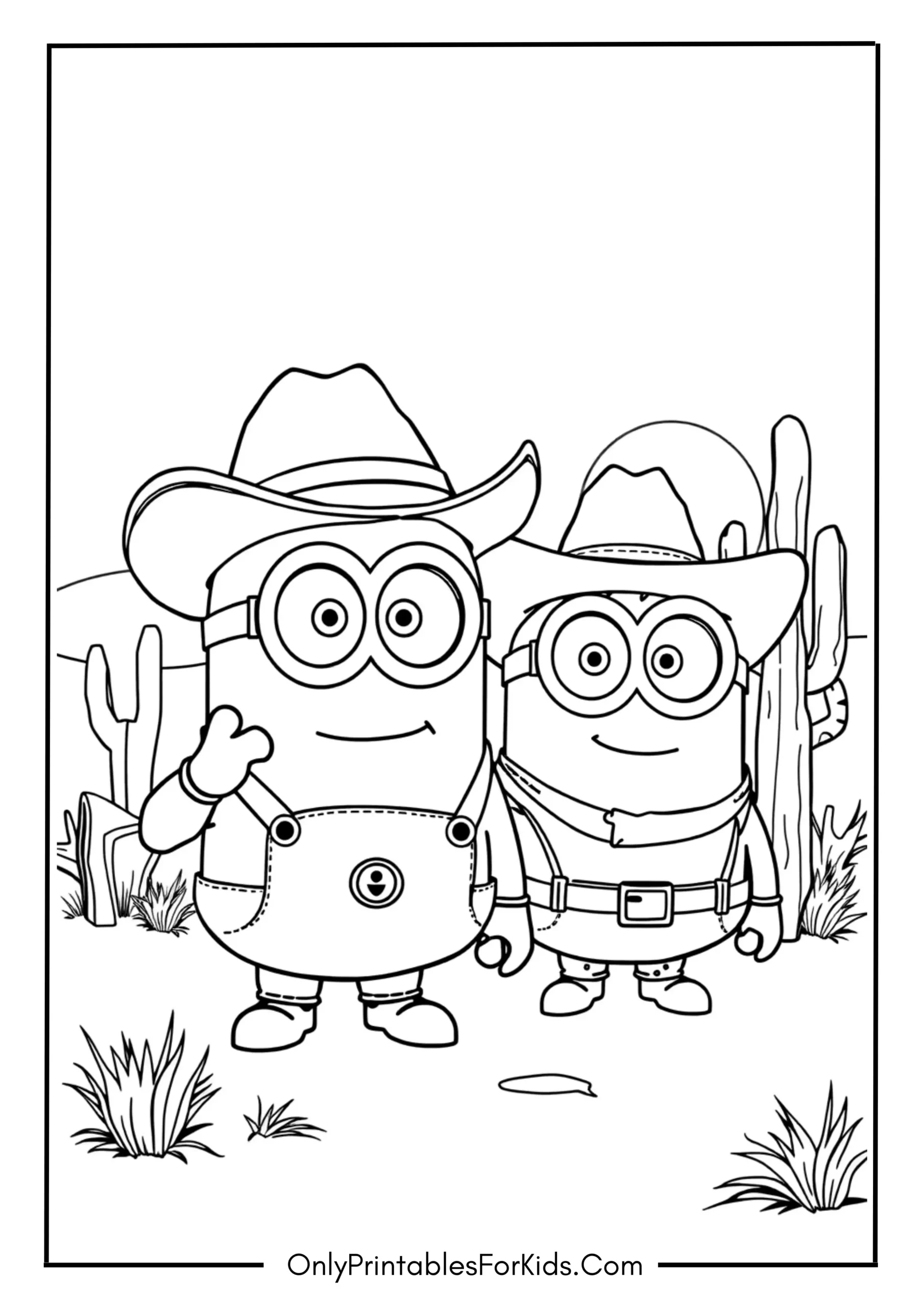 Minions in the Wild West