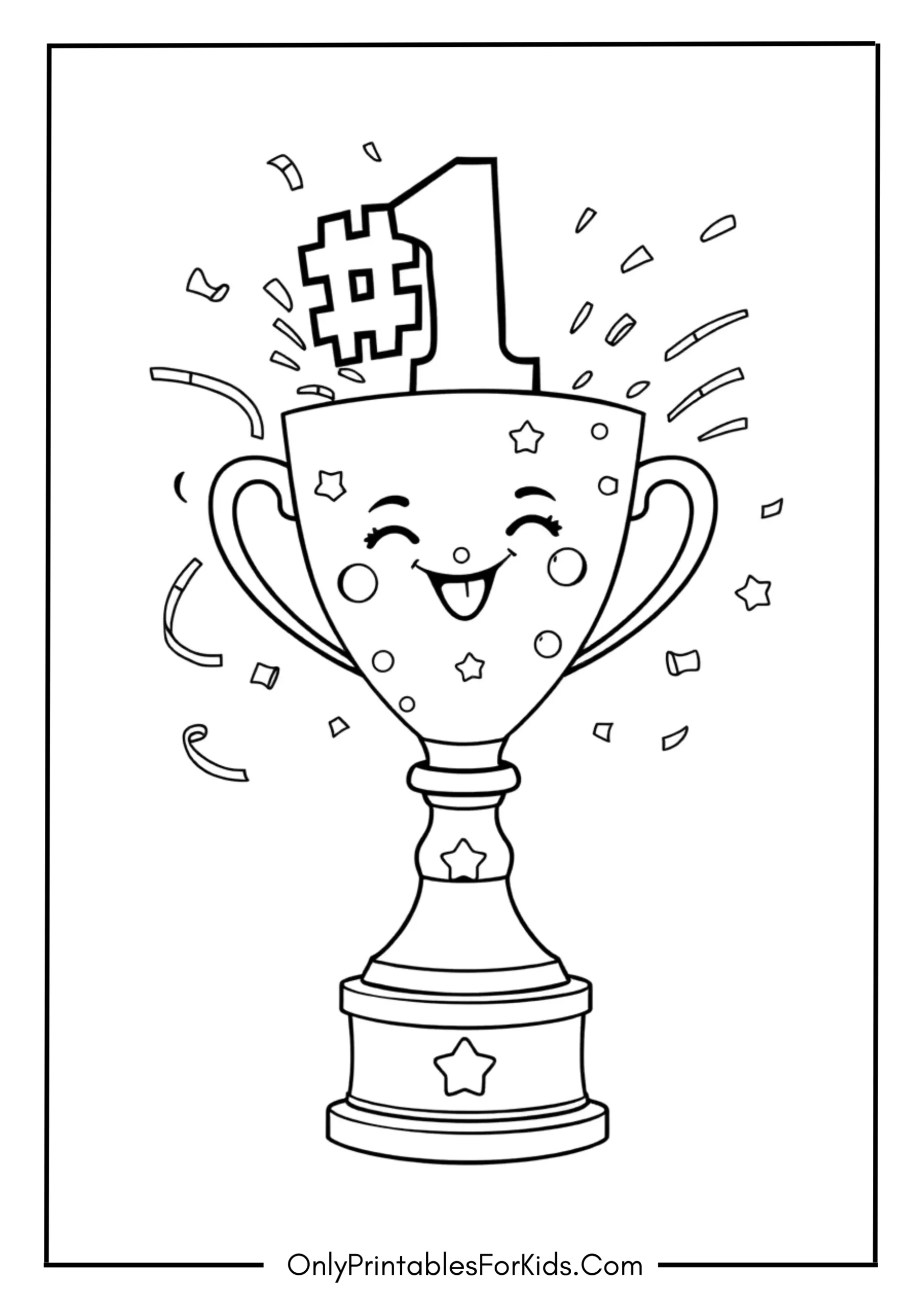 #1 Celebration Trophy