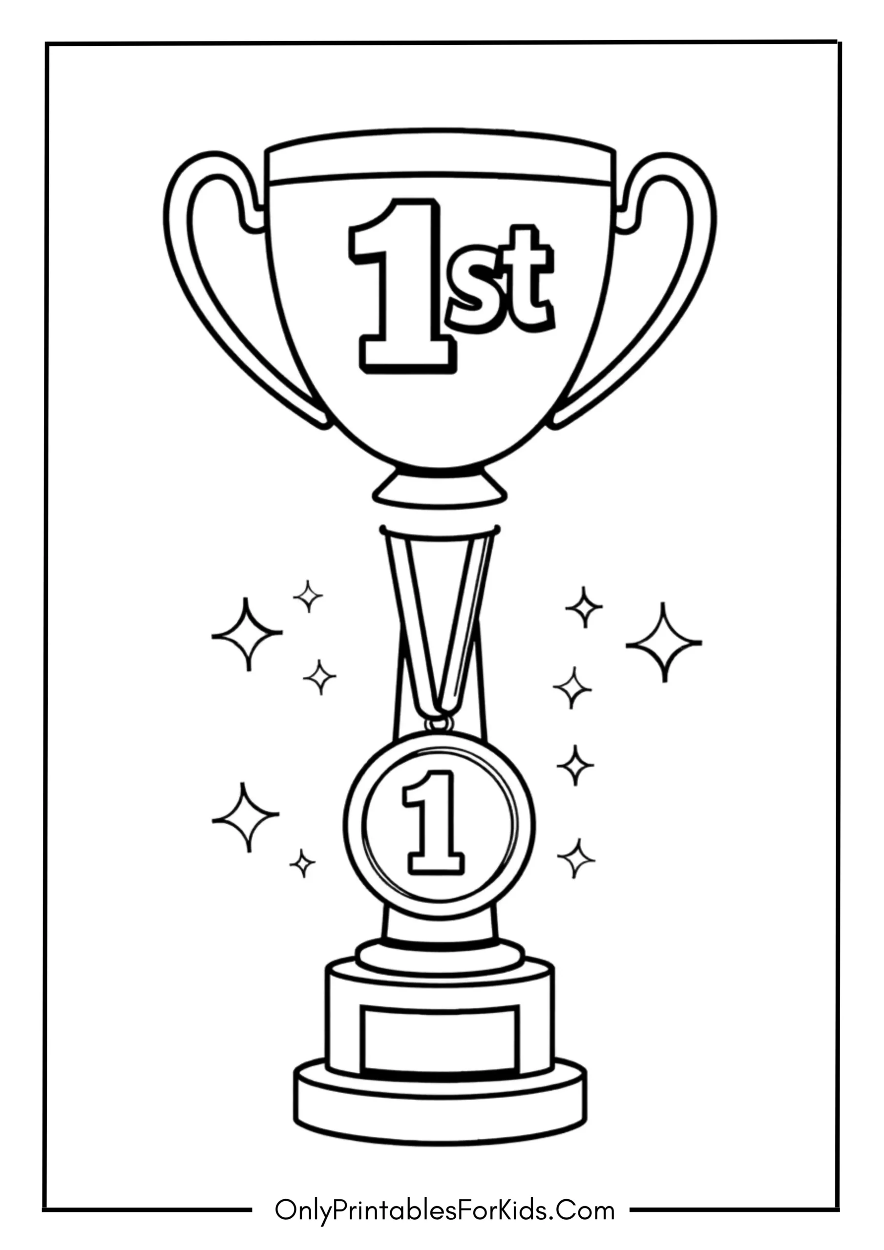 1st Medal Trophy