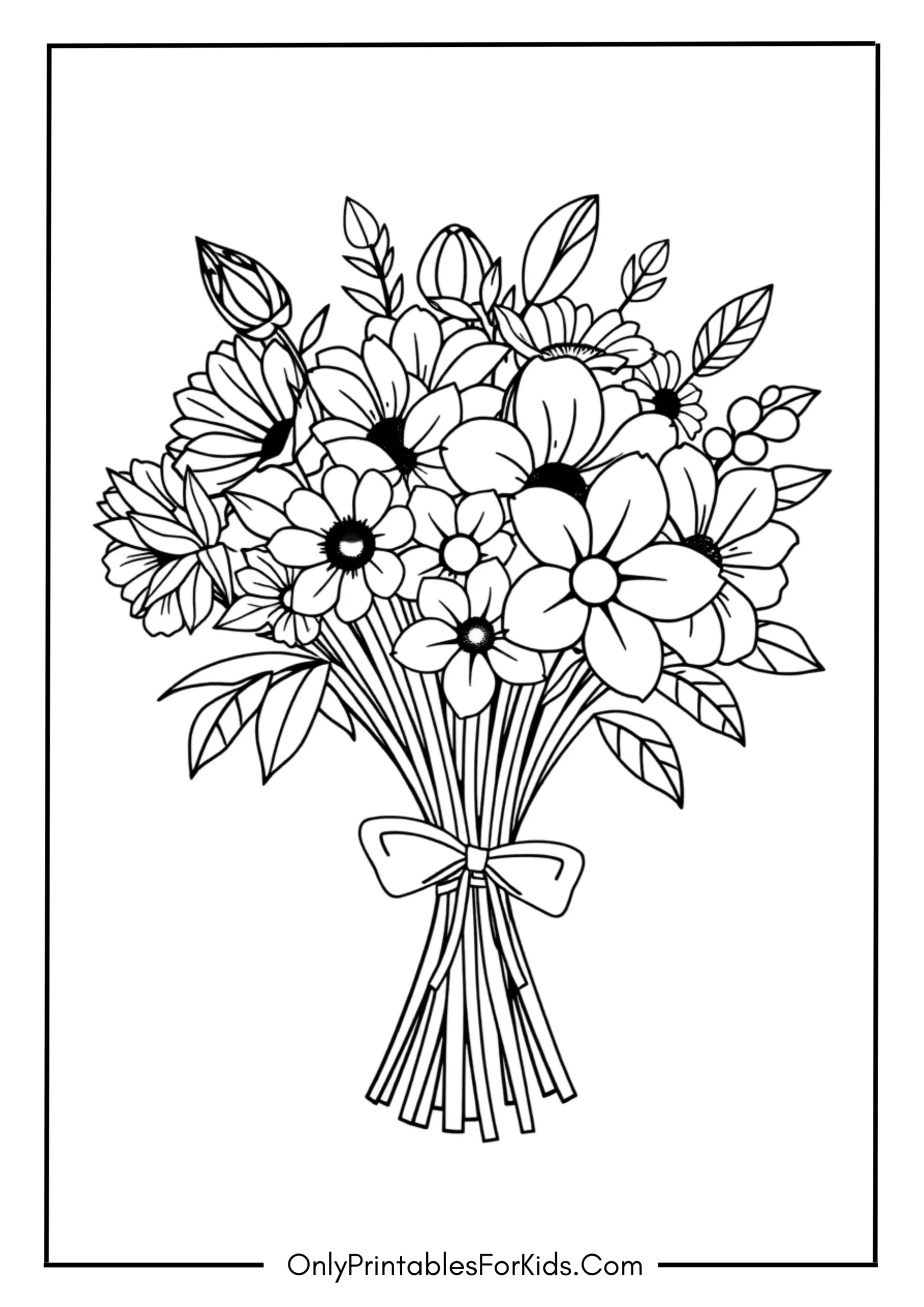 Bouquet of Spring Flowers