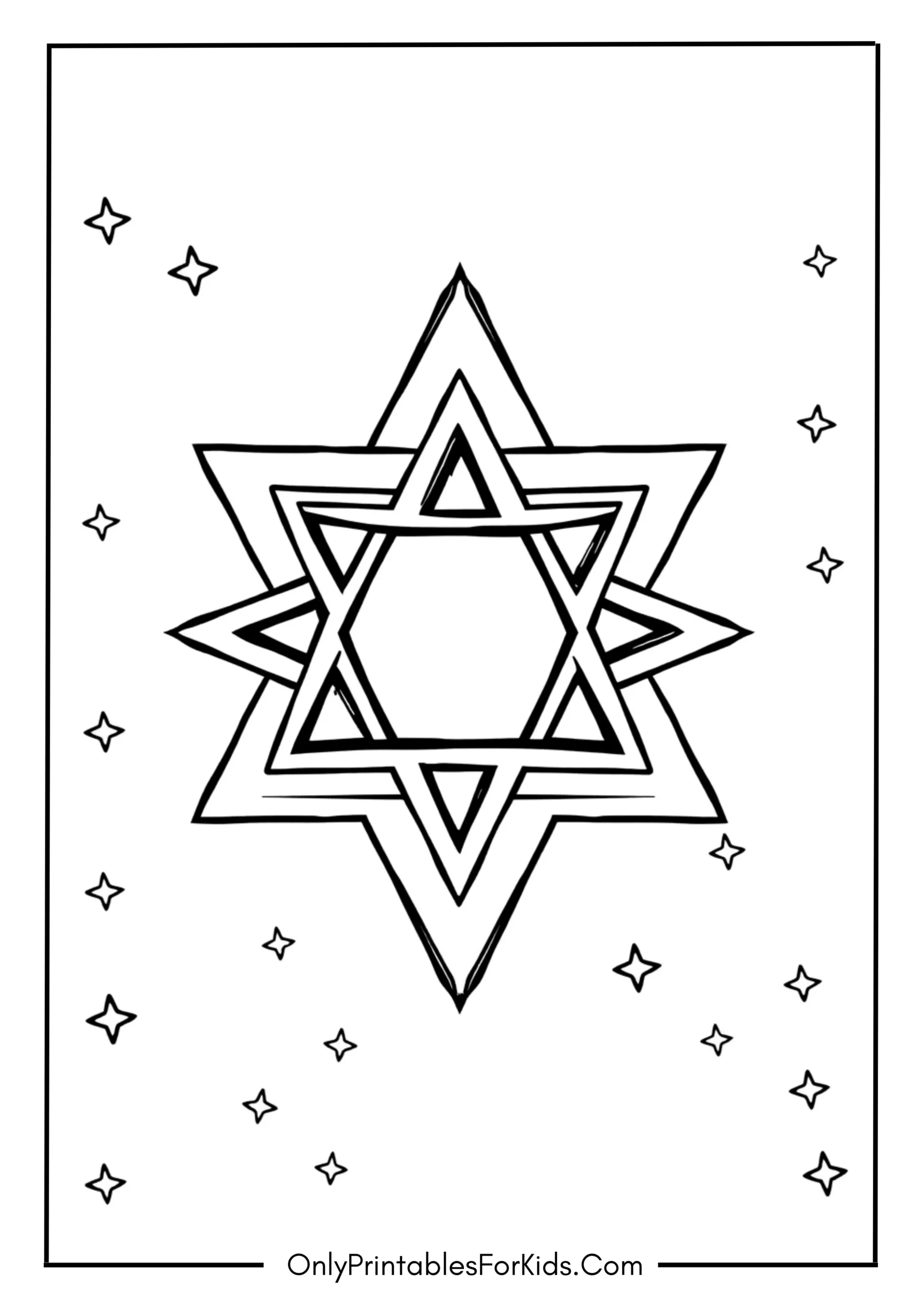 Hanukkah Star of David
