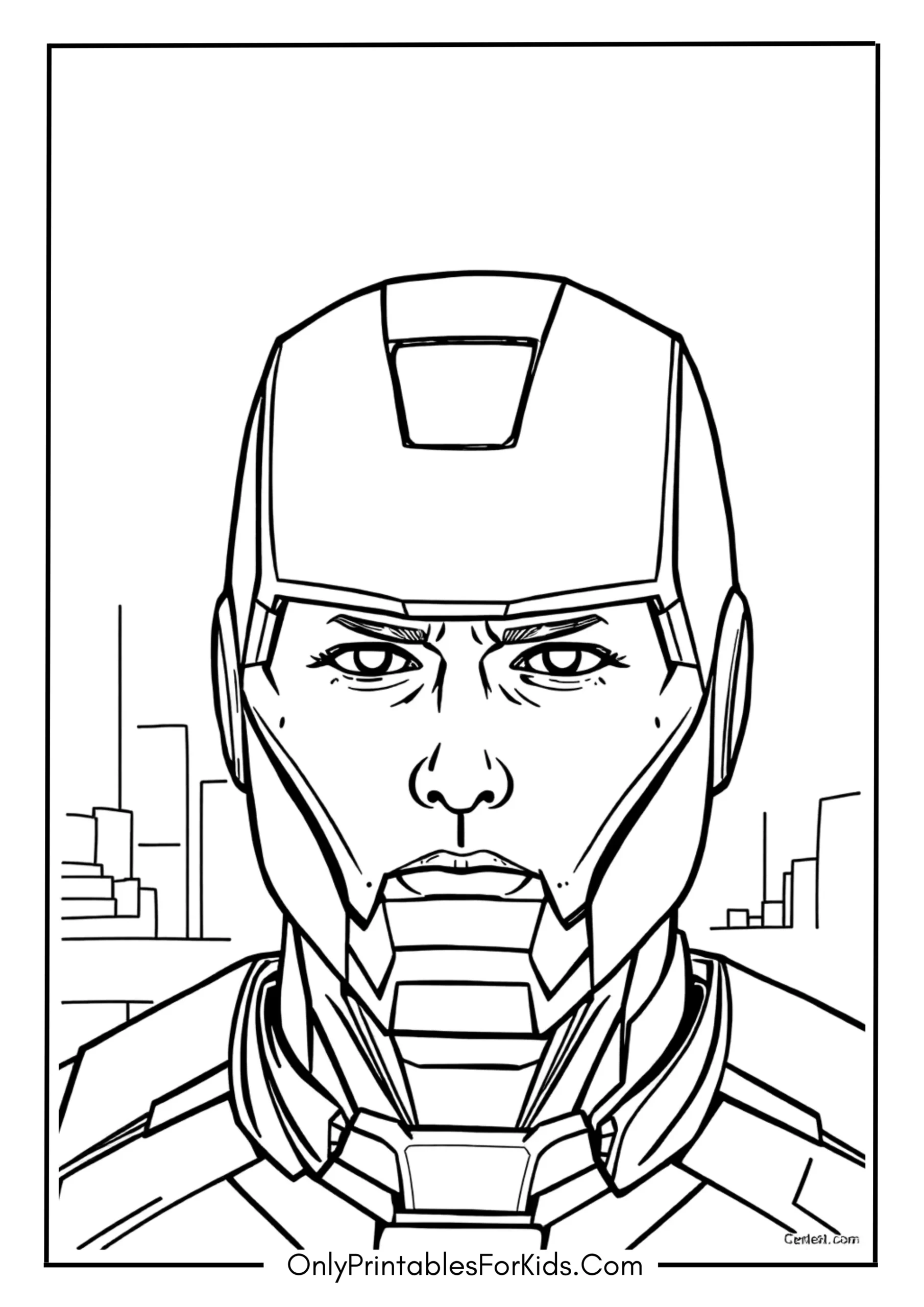 Iron Man Takes Off His Mask