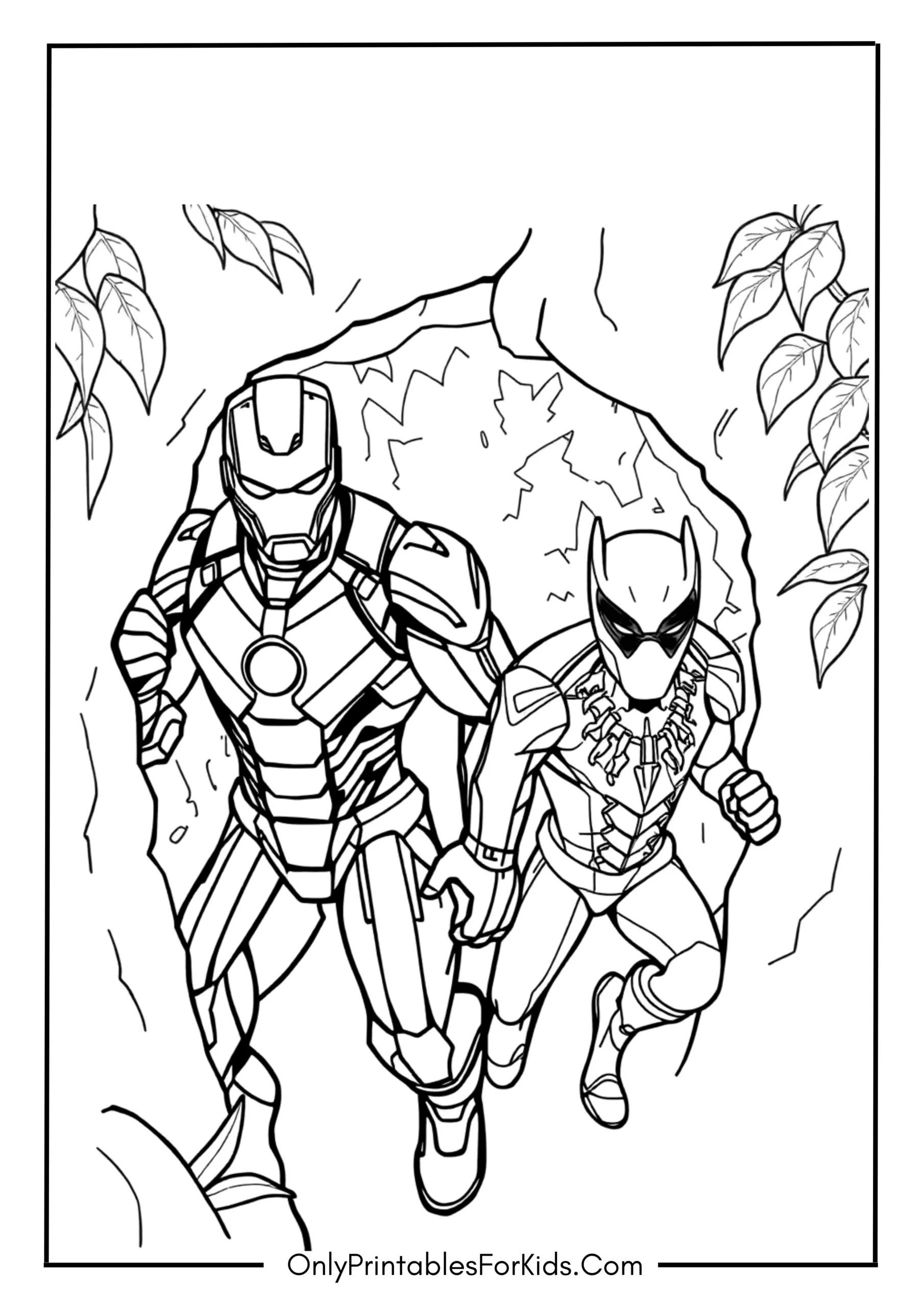 Iron Man and Black Panther’s Secret Mission