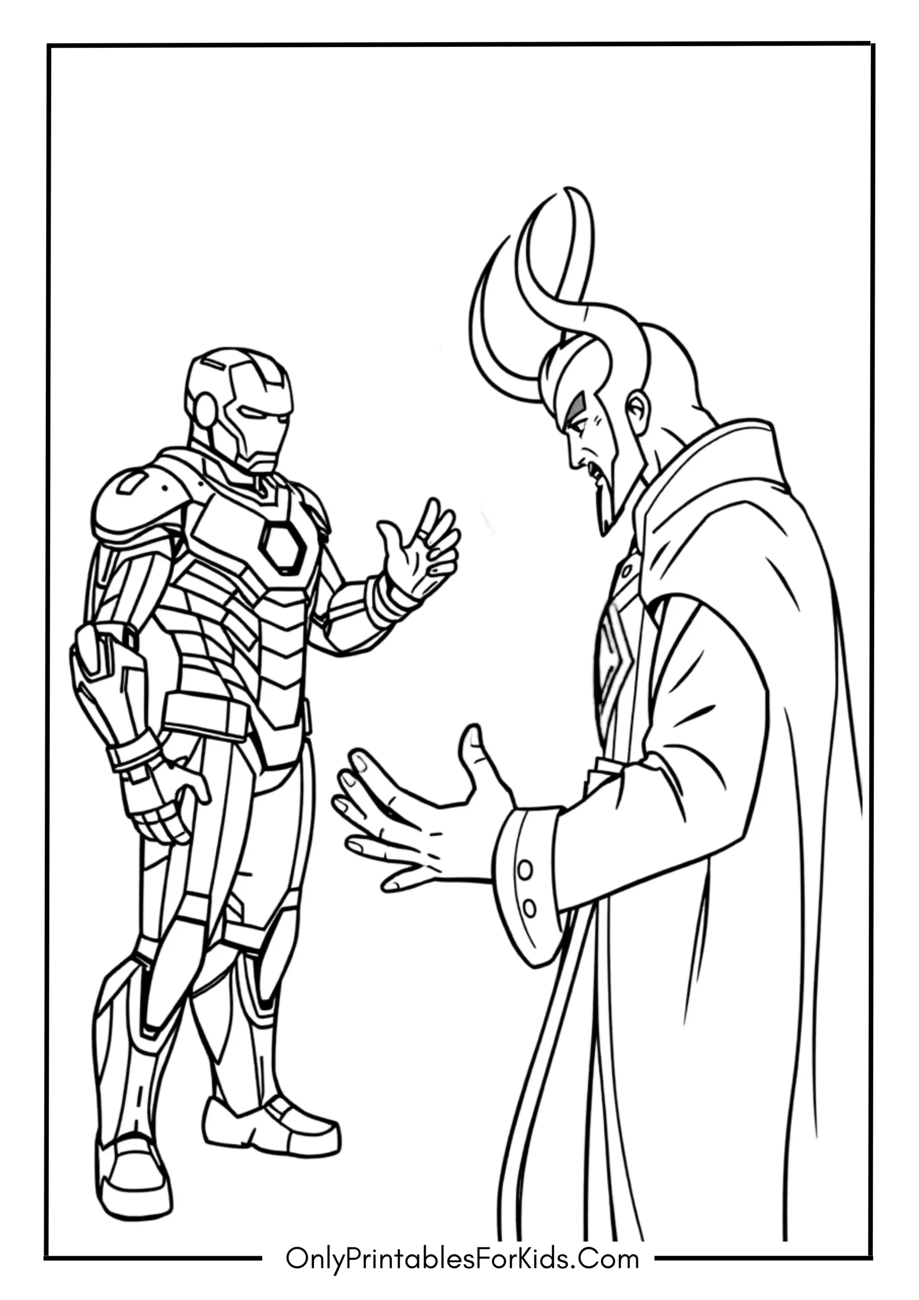 Iron Man and Loki’s Sneaky Schemes