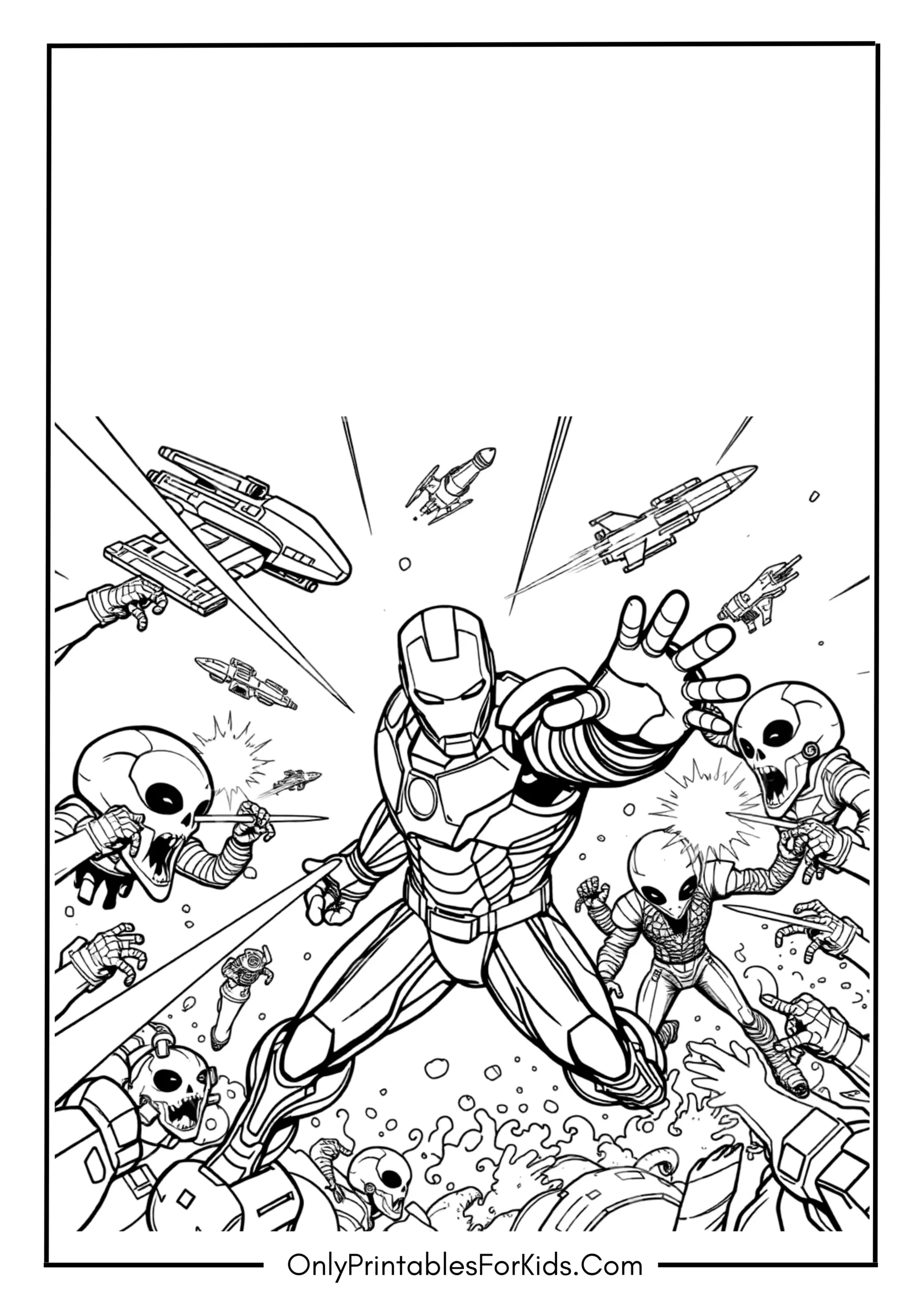 Iron Man vs. The Alien Invasion