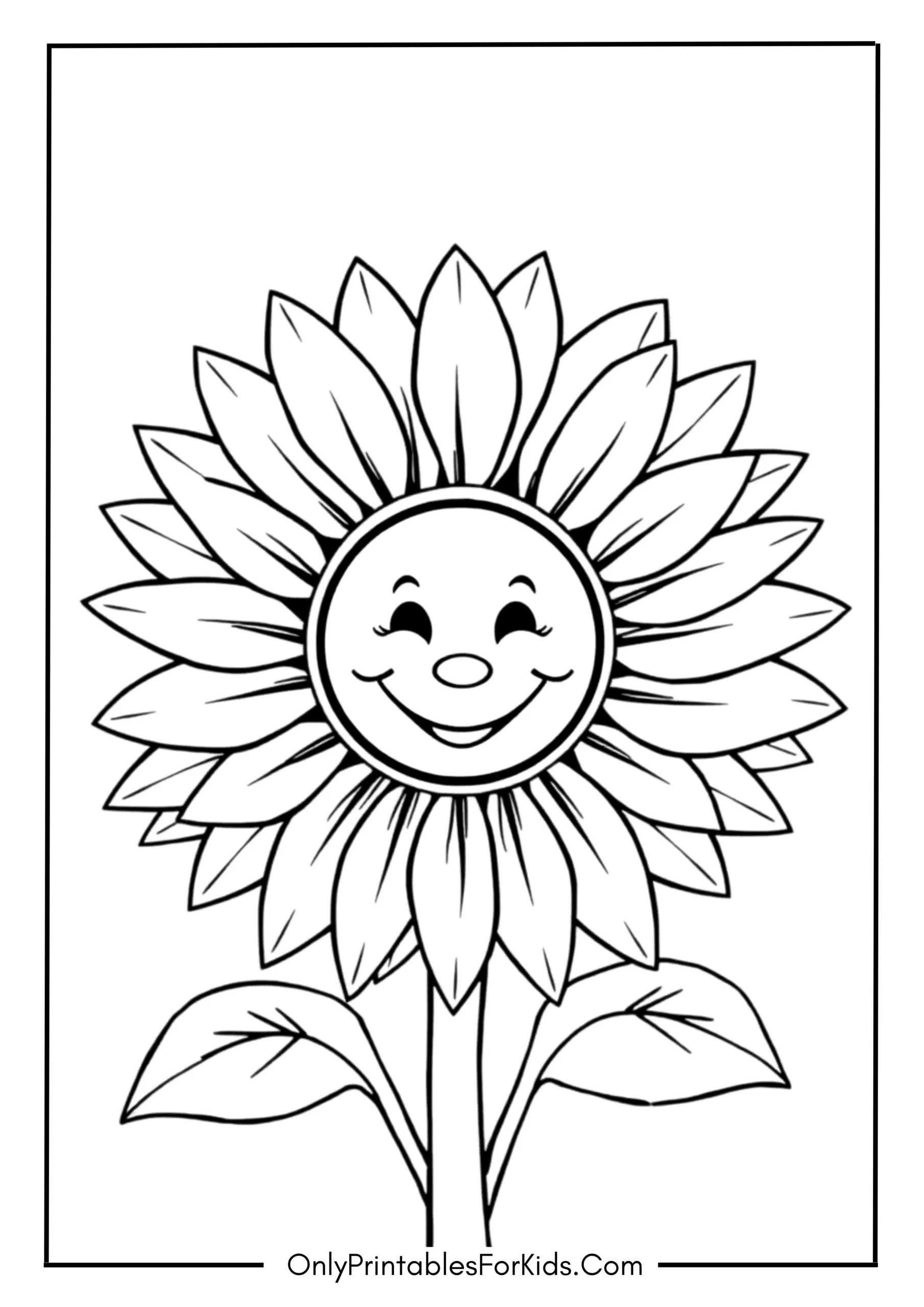 Smiling Sunflower