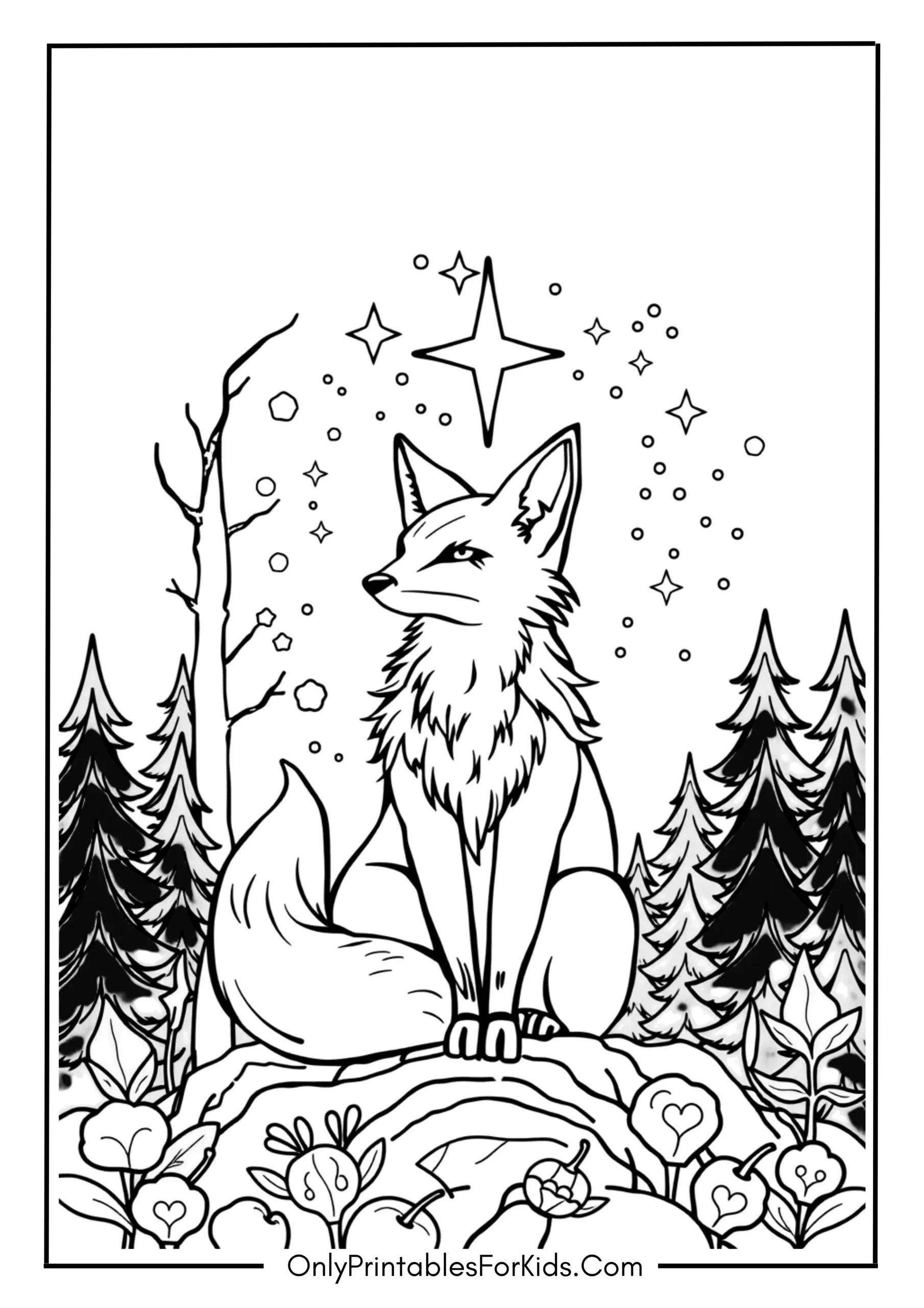 Spirit Fox Protecting the Forest