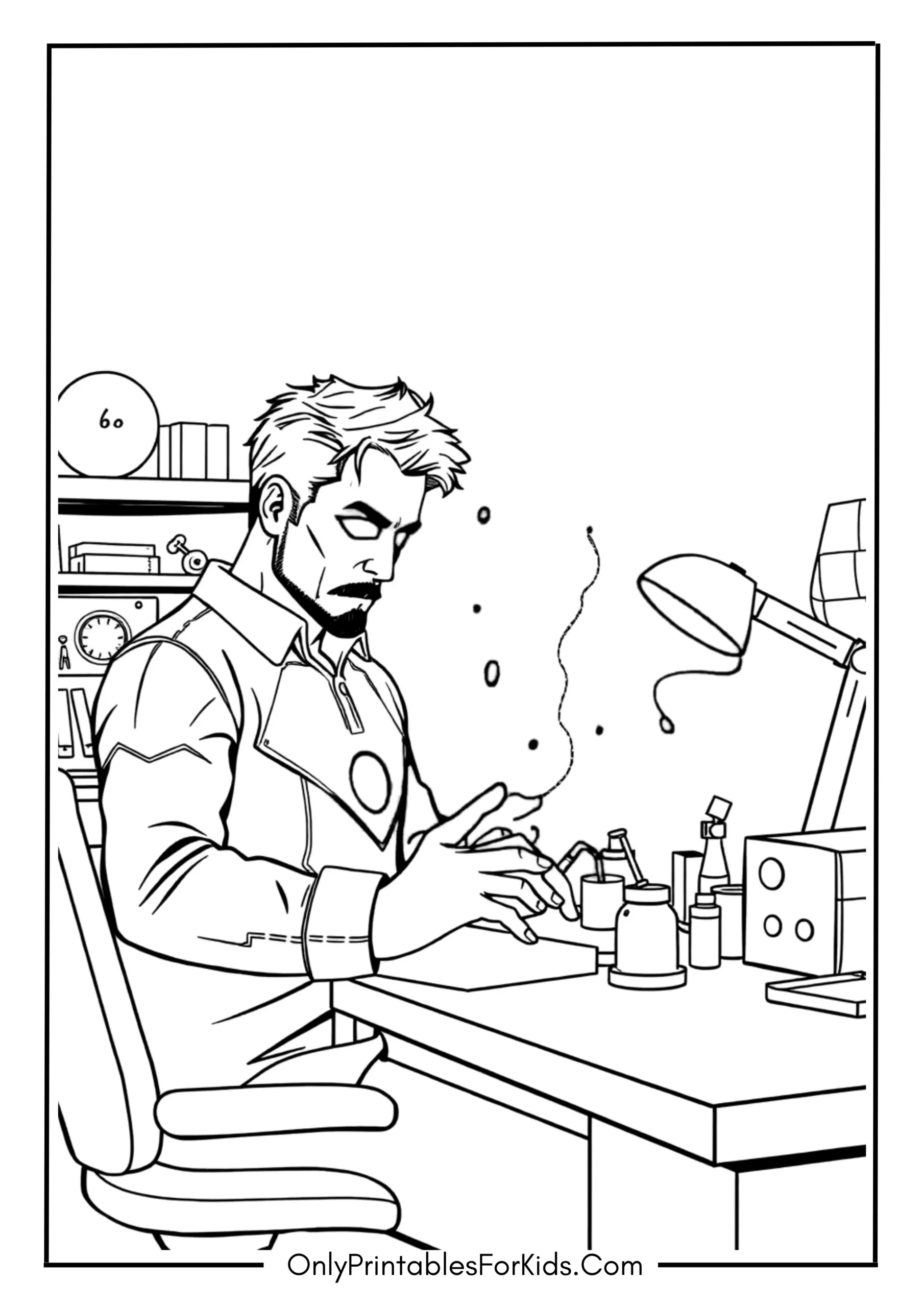 Tony Stark’s Genius Moment of Inspiration