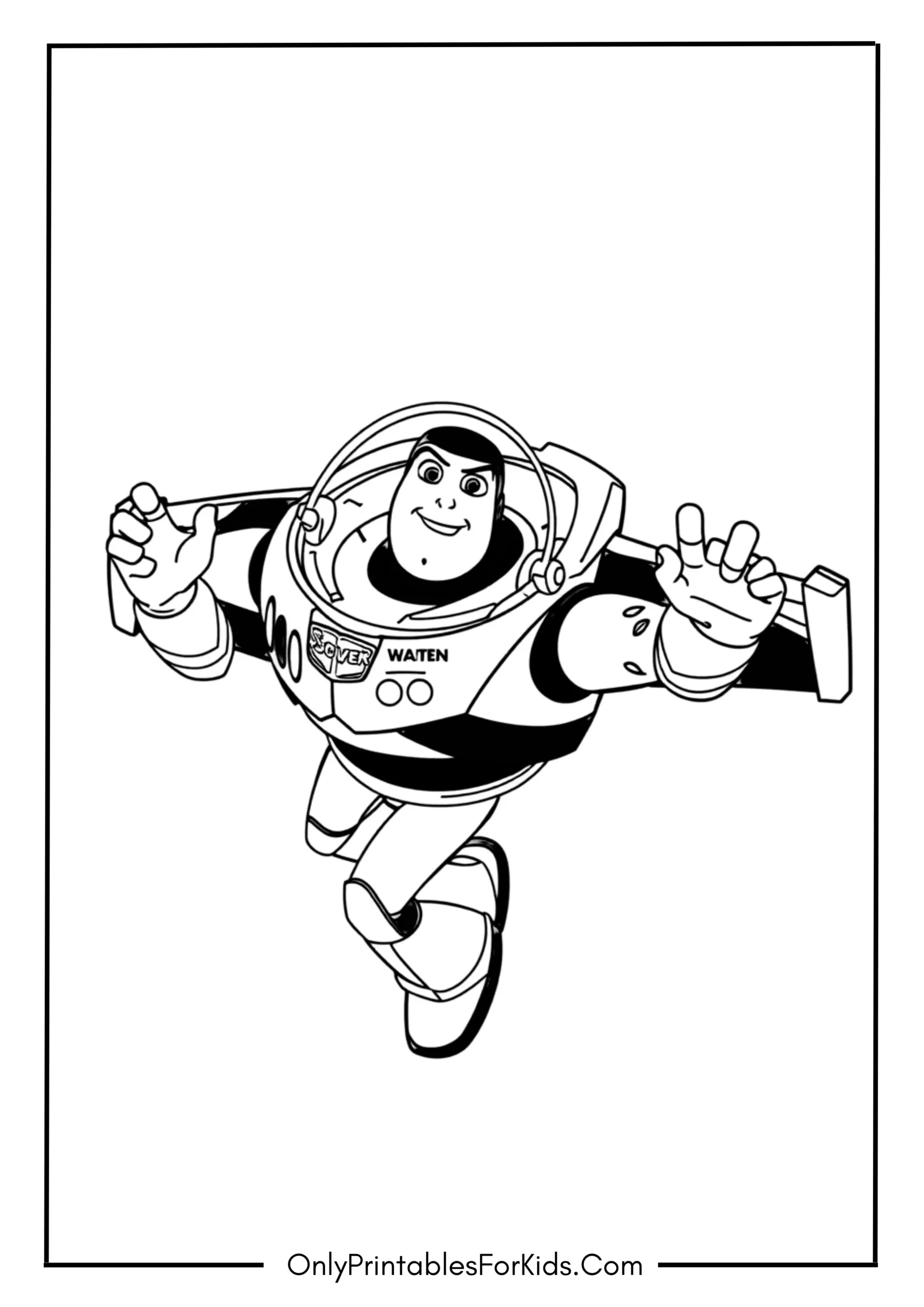 Toy Story Buzz Lightyear Flying