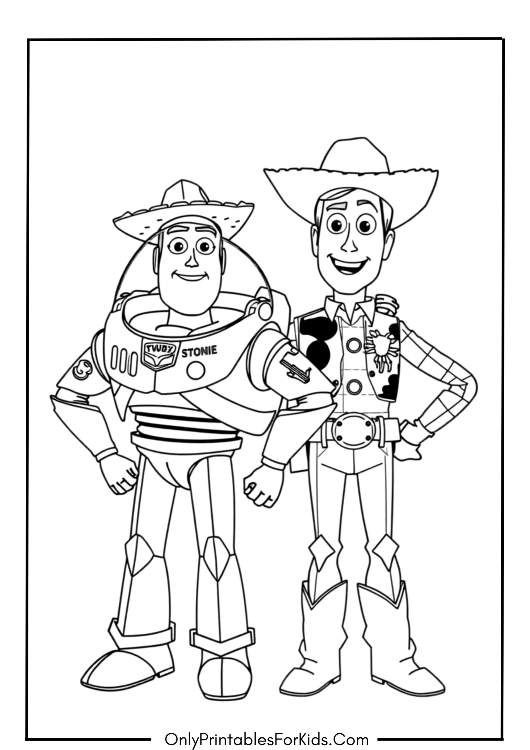 Toy Story Buzz and Woody Together