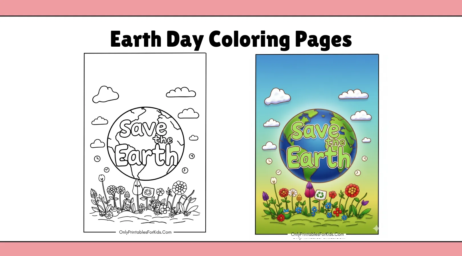 Earth Day Coloring Pages