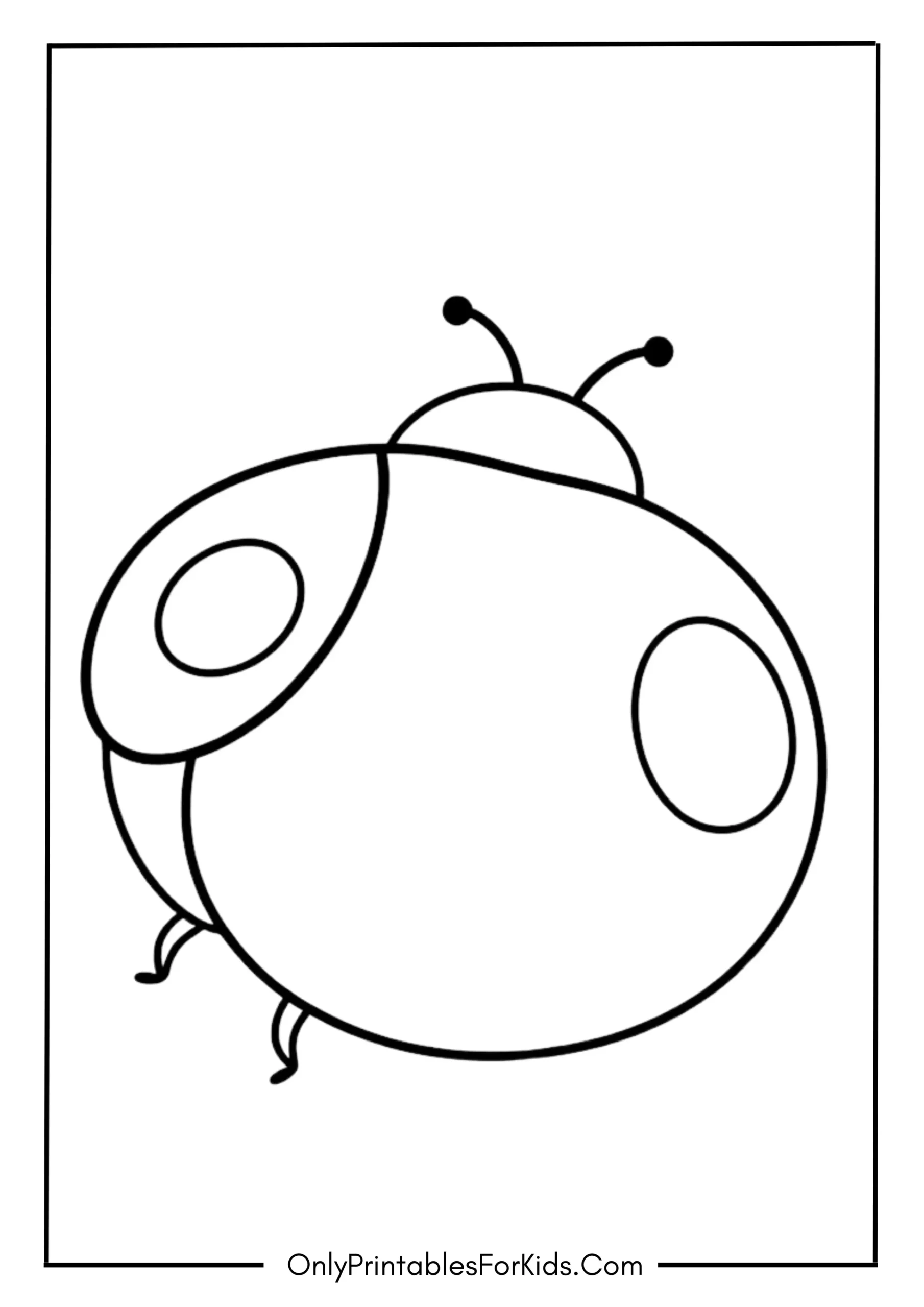 Ladybug Coloring Page