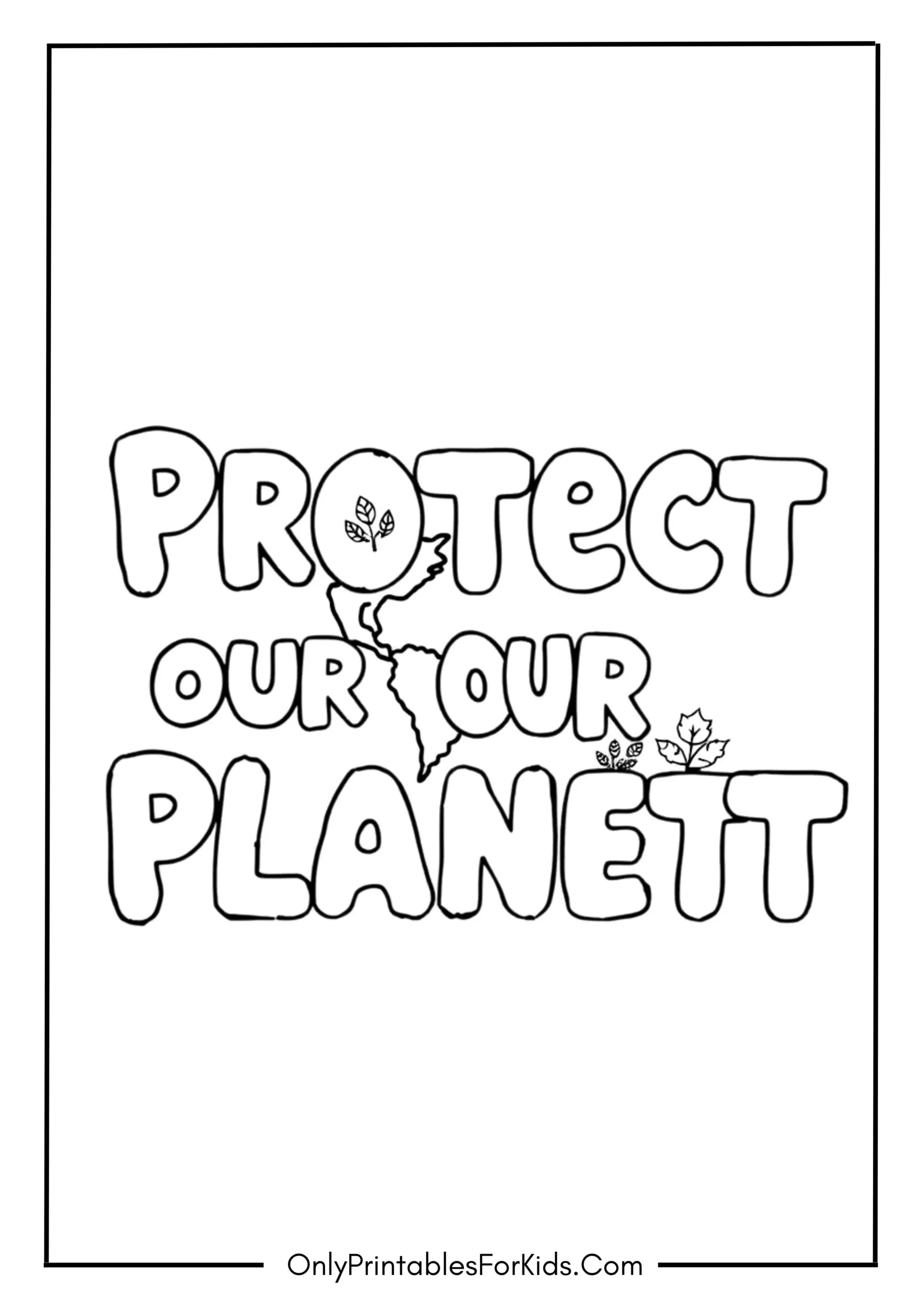 Protect Our Planet Page