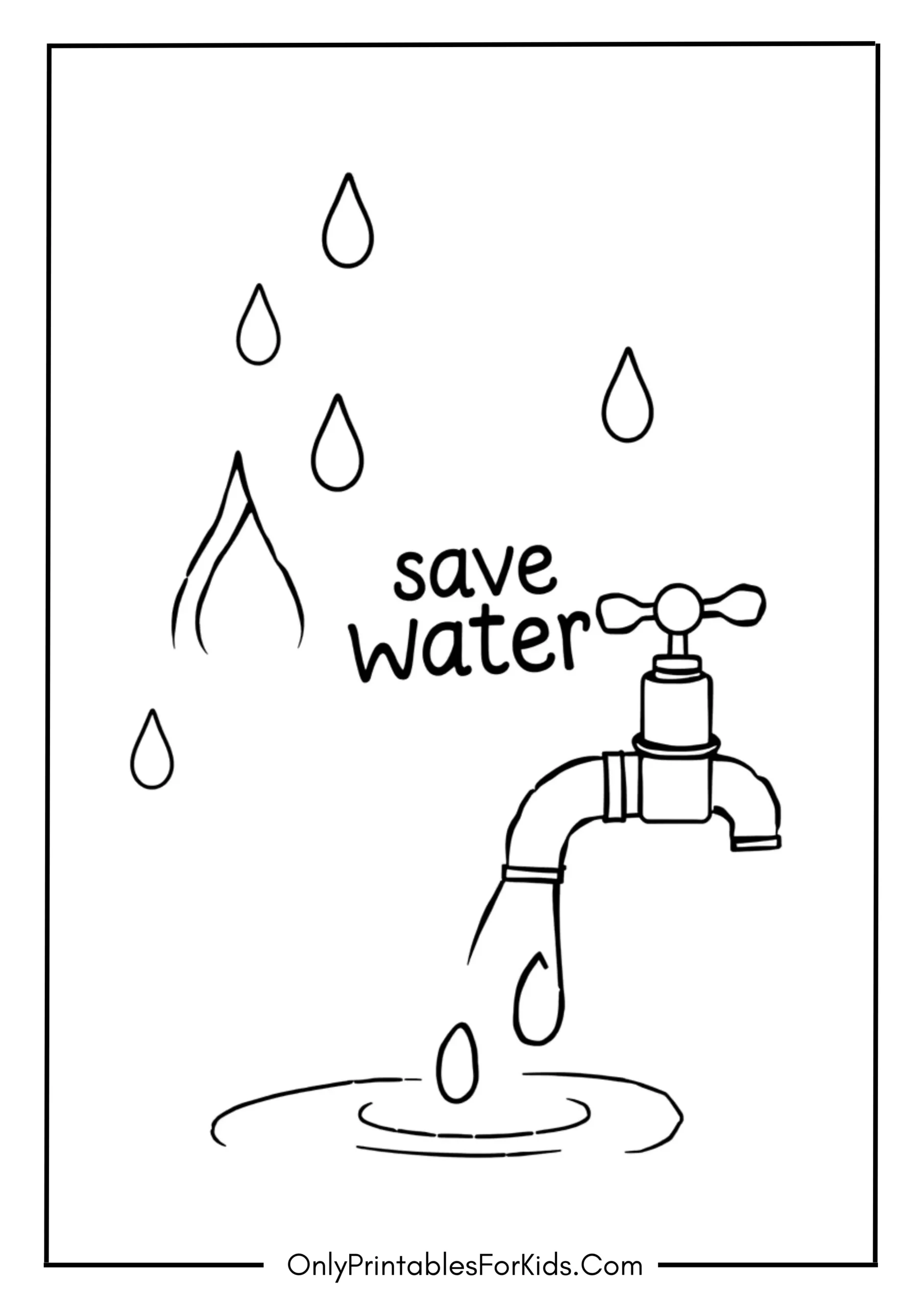 Save Water Page